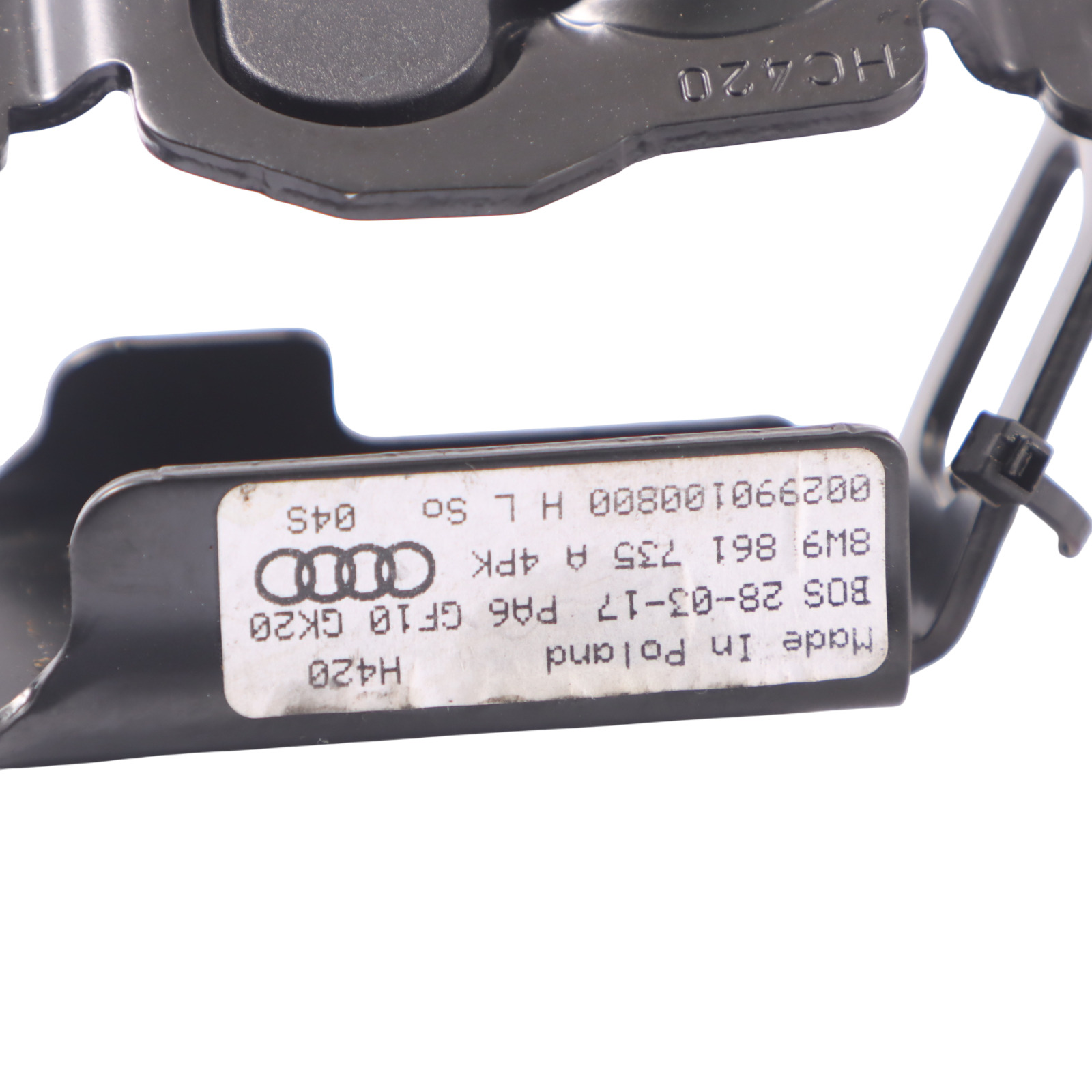 Audi A4 B9 Halterung Abdeckung Rollo Hinten Links 8W9861735A