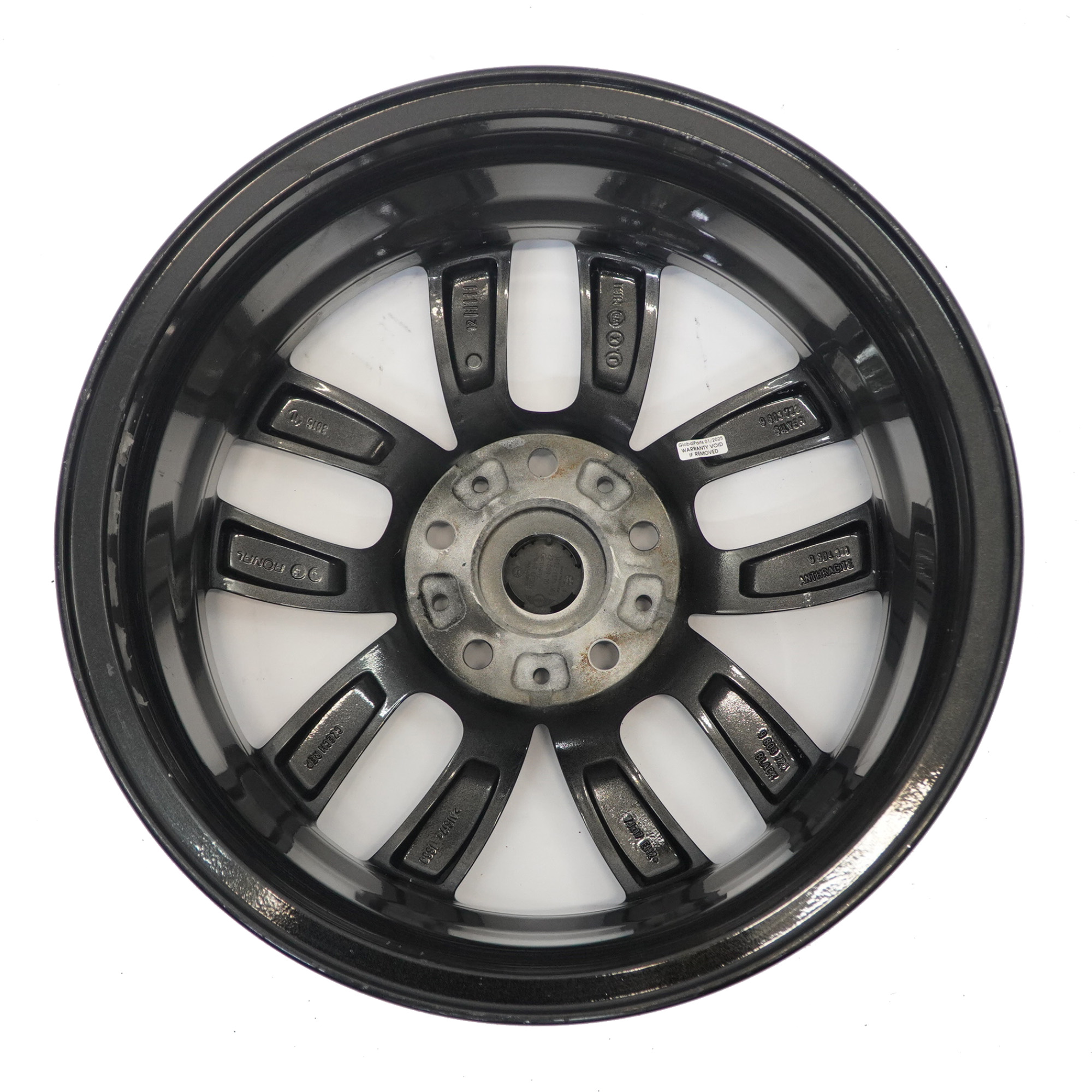 Mini Cooper R60 R61 Argent Jantes Alu Alliage 17" 7J 5 etoile Double Spoke 124