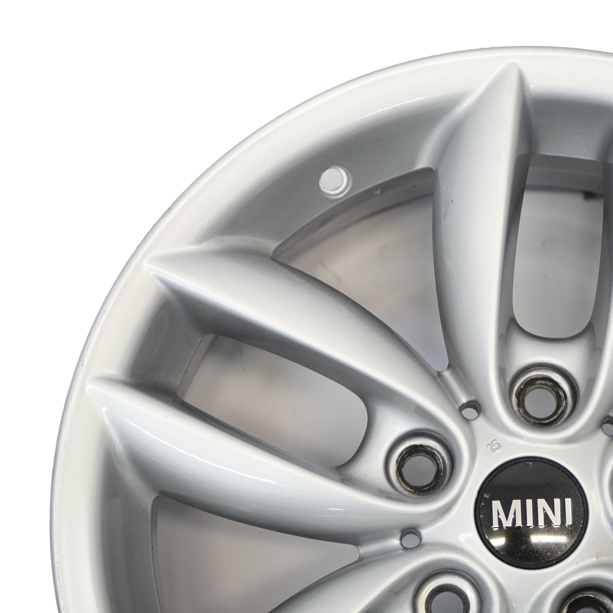 Mini Cooper R60 R61 Argent Jantes Alu Alliage 17" 7J 5 etoile Double Spoke 124