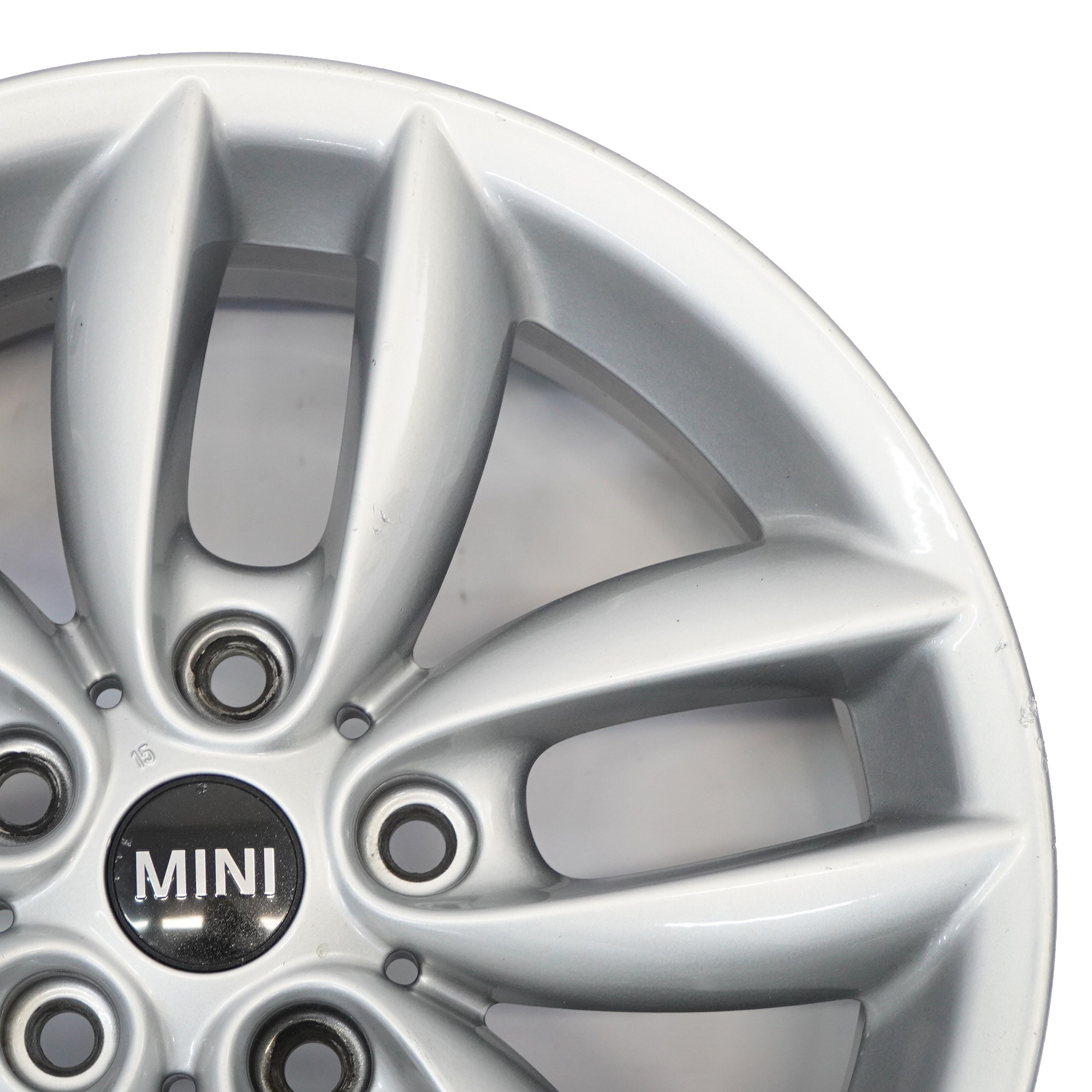 Mini Cooper R60 R61 Argent Jantes Alu Alliage 17" 7J 5 etoile Double Spoke 124