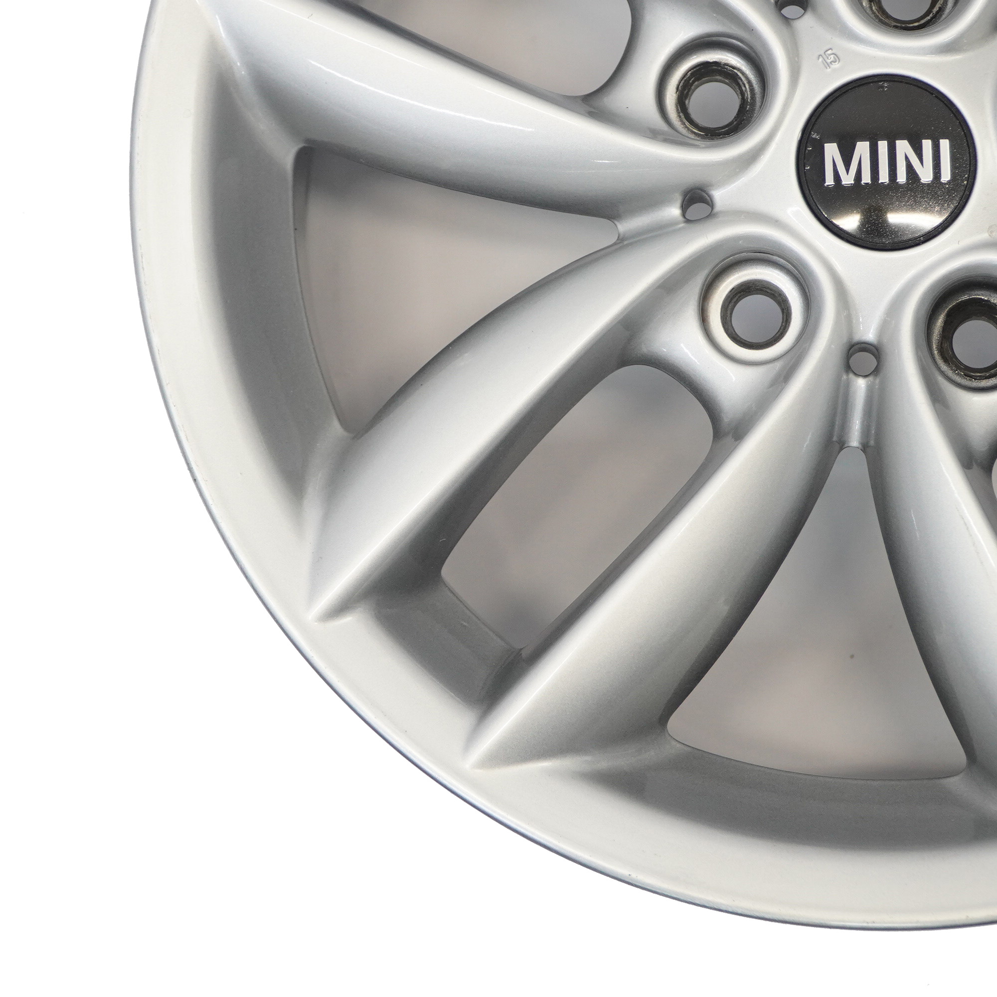 Mini Cooper R60 R61 Argent Jantes Alu Alliage 17" 7J 5 etoile Double Spoke 124