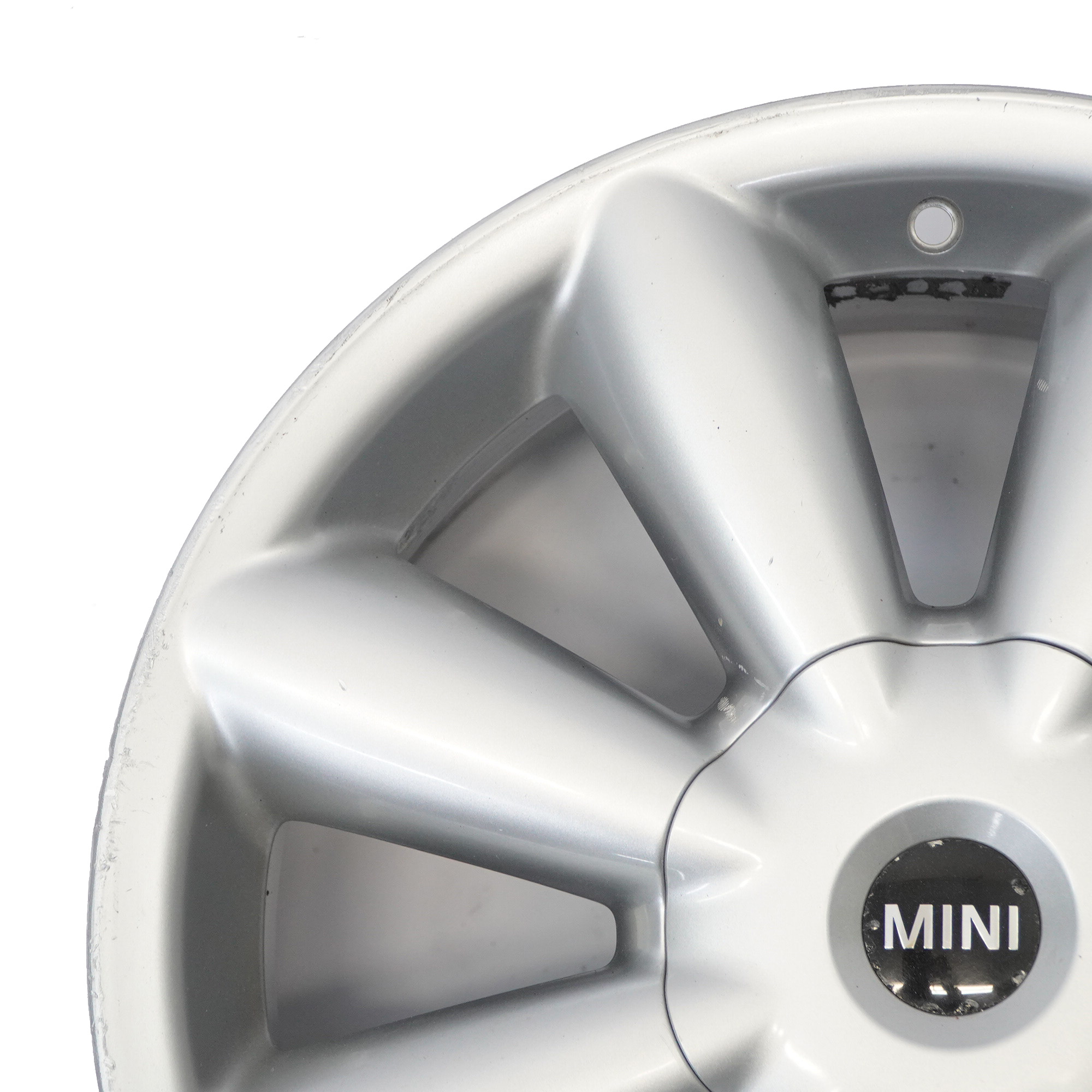 Mini Cooper R60 R61 Argent Jante Alliage 18" ET:52 7,5J Turbo Fan 126 9803724