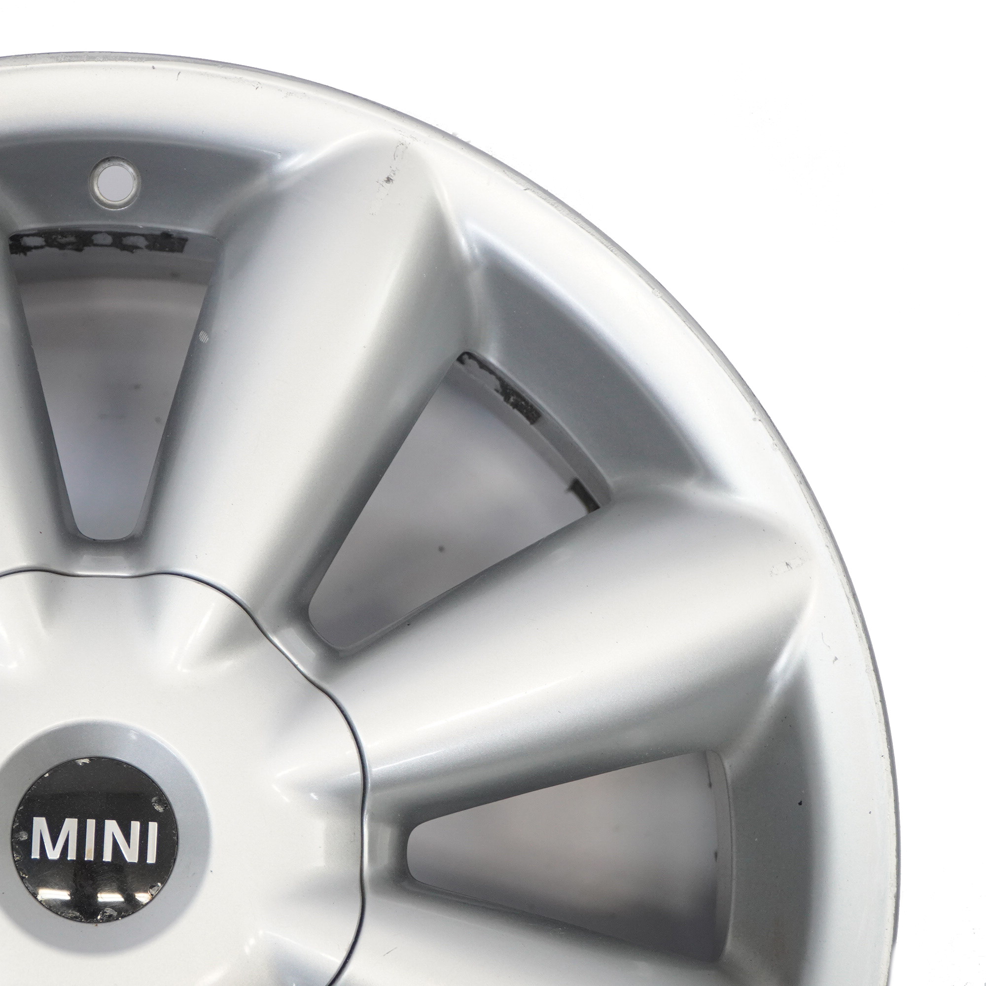 Mini Cooper R60 R61 Argent Jante Alliage 18" ET:52 7,5J Turbo Fan 126 9803724