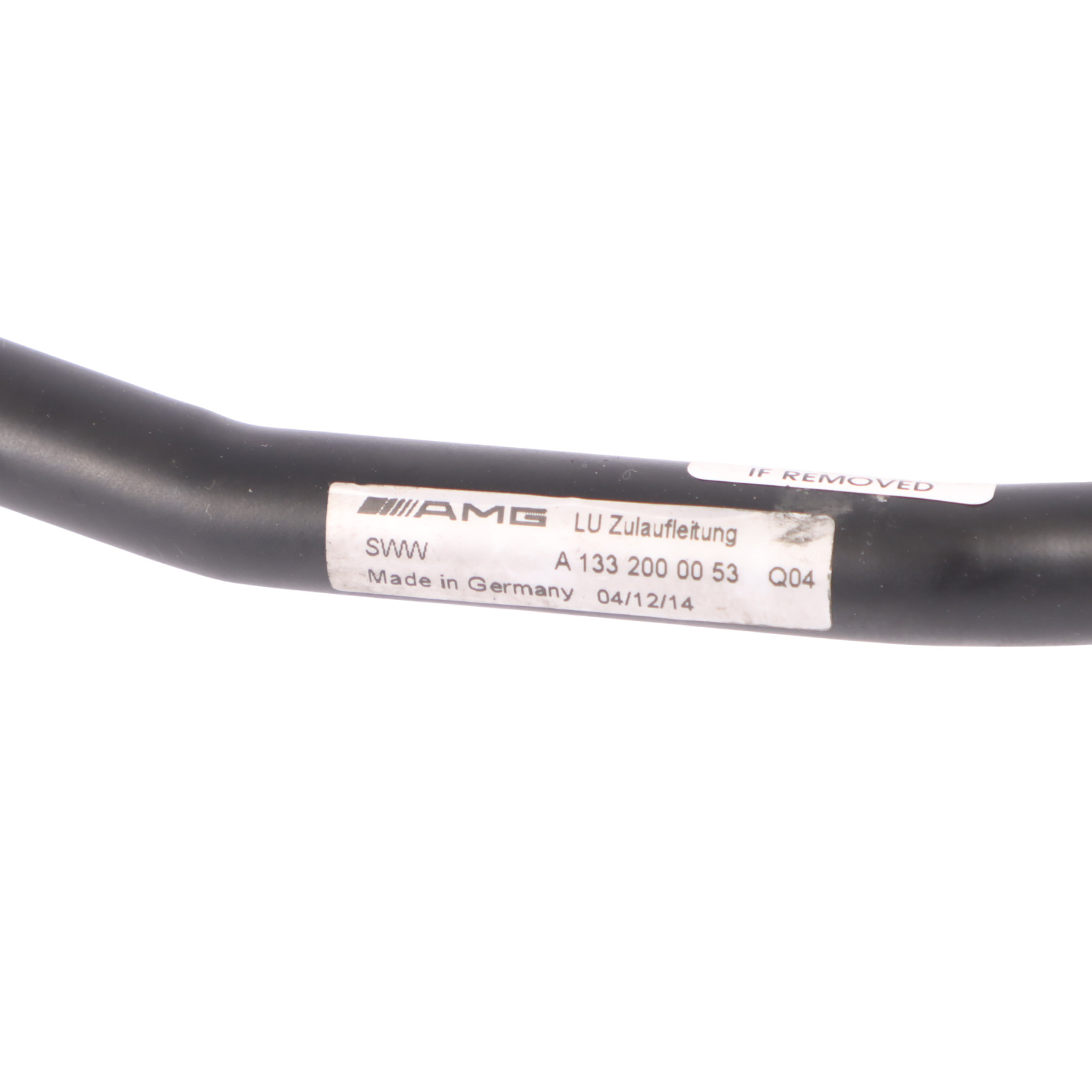 Mercedes CLA W176 AMG M133 E20 Coolant Hose Cooling Water Pipe Line A1332000053