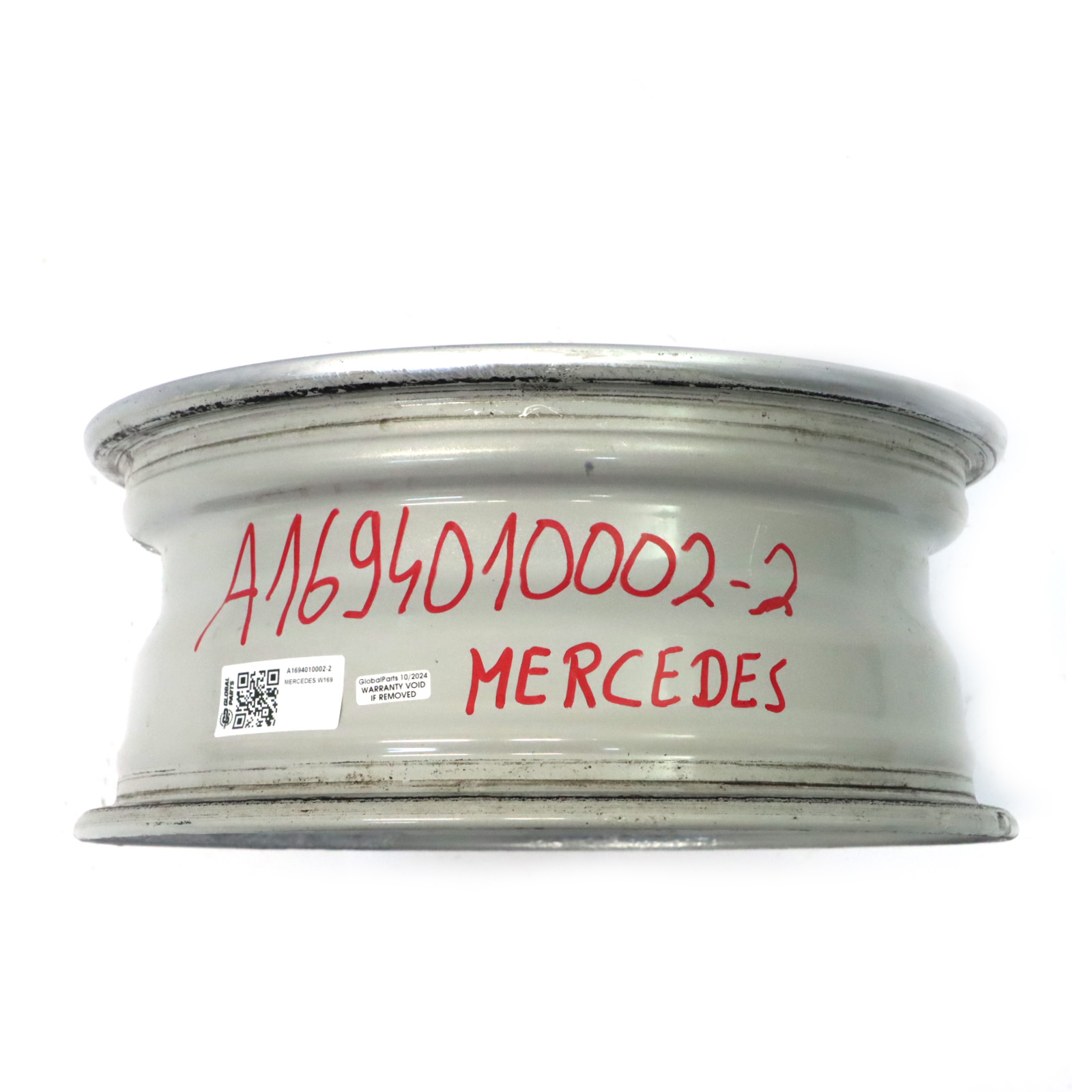 Mercedes W169 Silberne Leichtmetall felge 15" ET:44 6J A1694010002