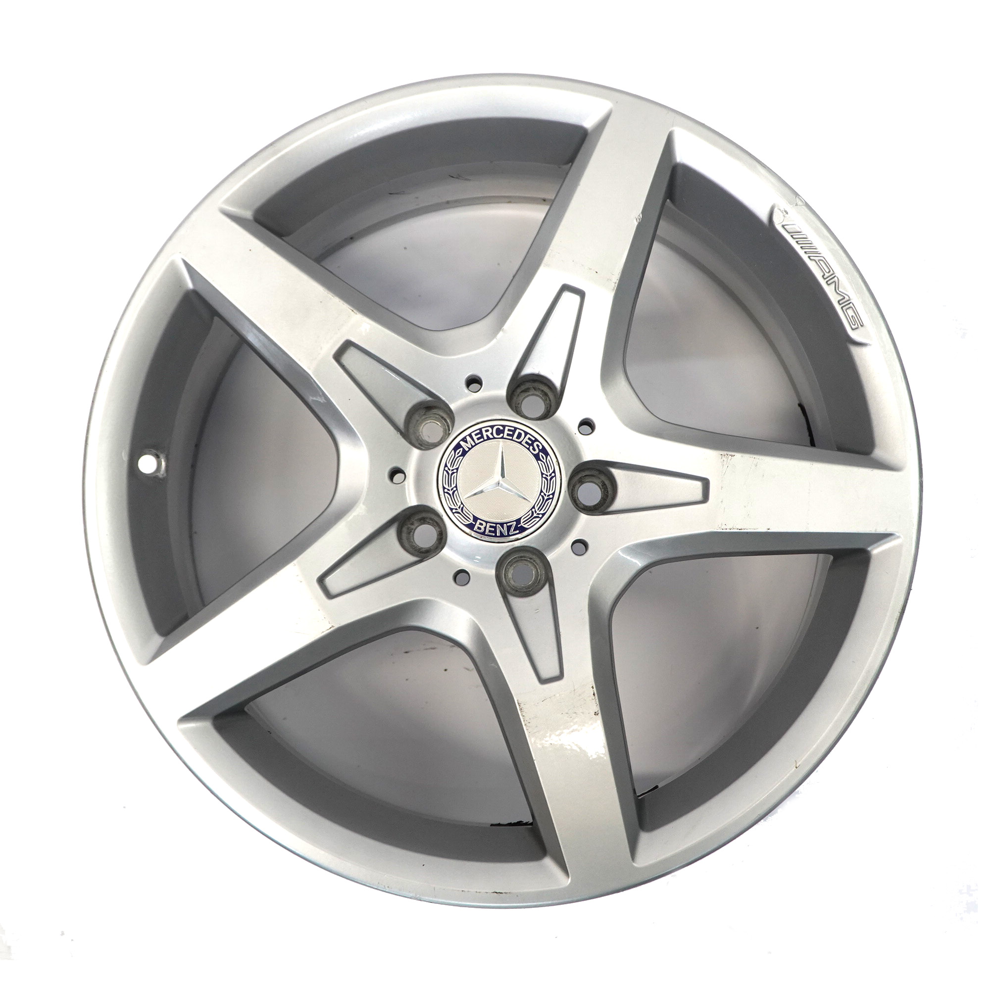 Mercedes SLK R172 AMG Leicht metall felge vorne silber 18" 7,5J A1724012602