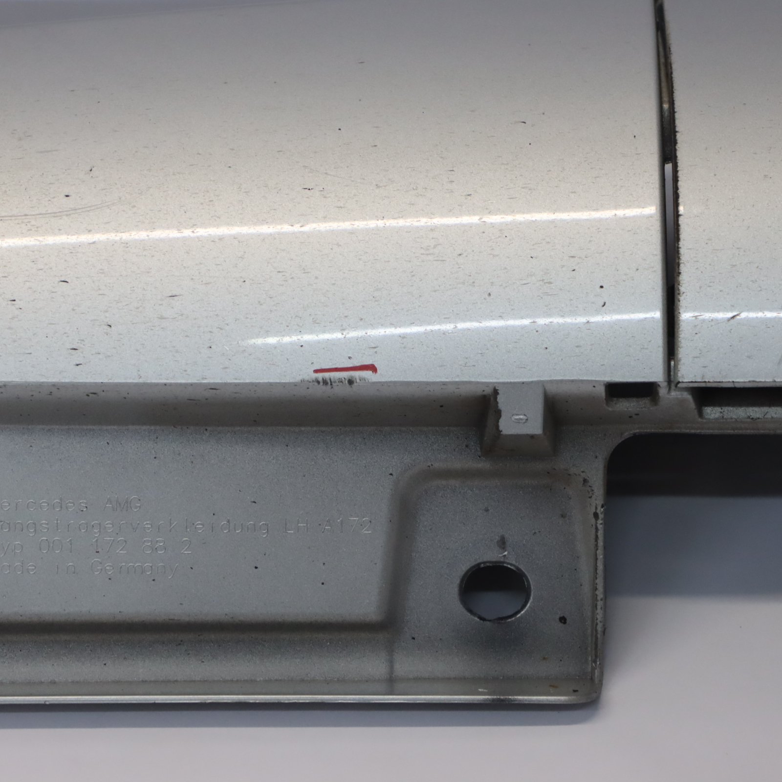 Mercedes R172 Door Sill Side Cover AMG Skirt Left N/S Iridium Silver - 775