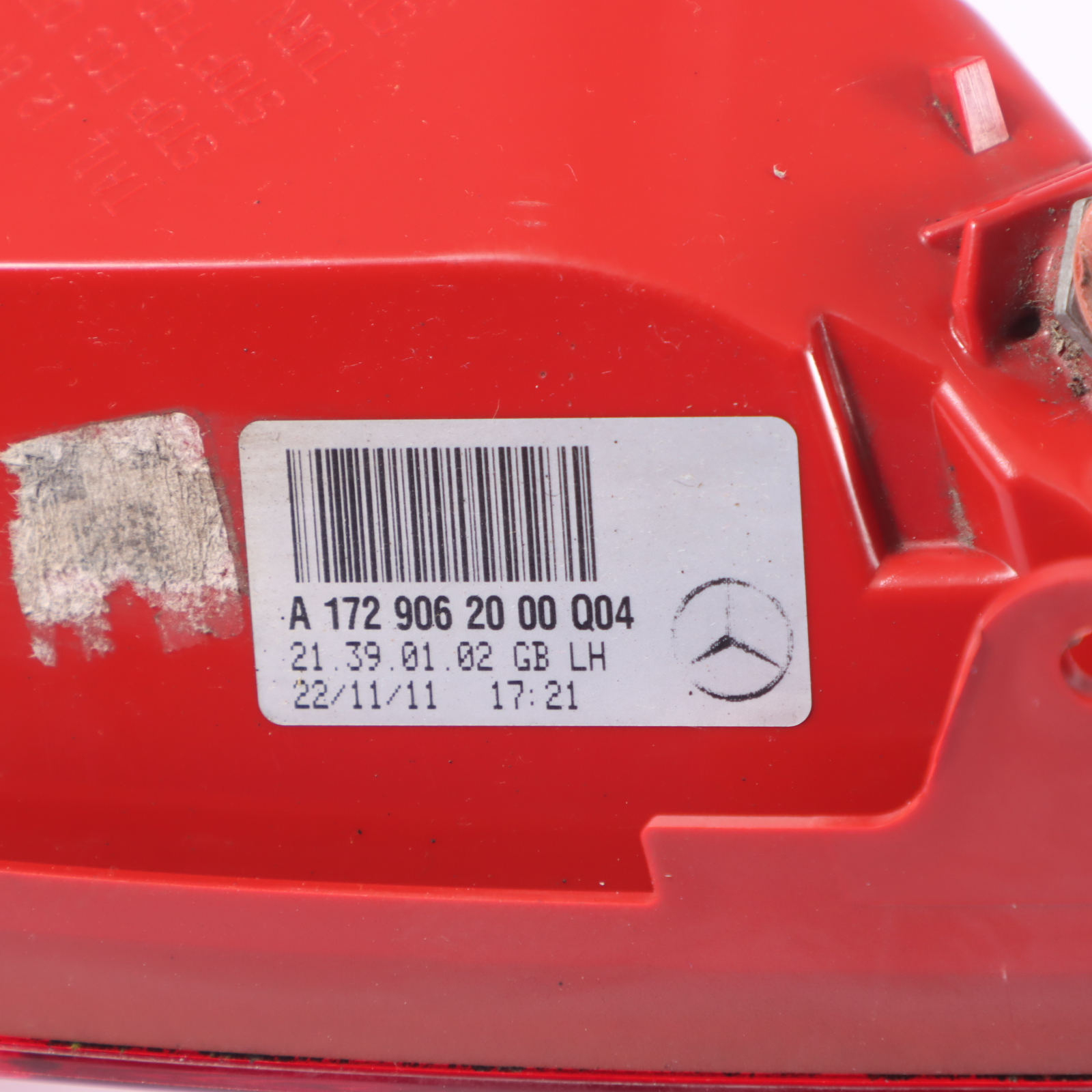 Mercedes SLK R172 Rücklicht Lampe Hinten Links Side Panel A1729062000