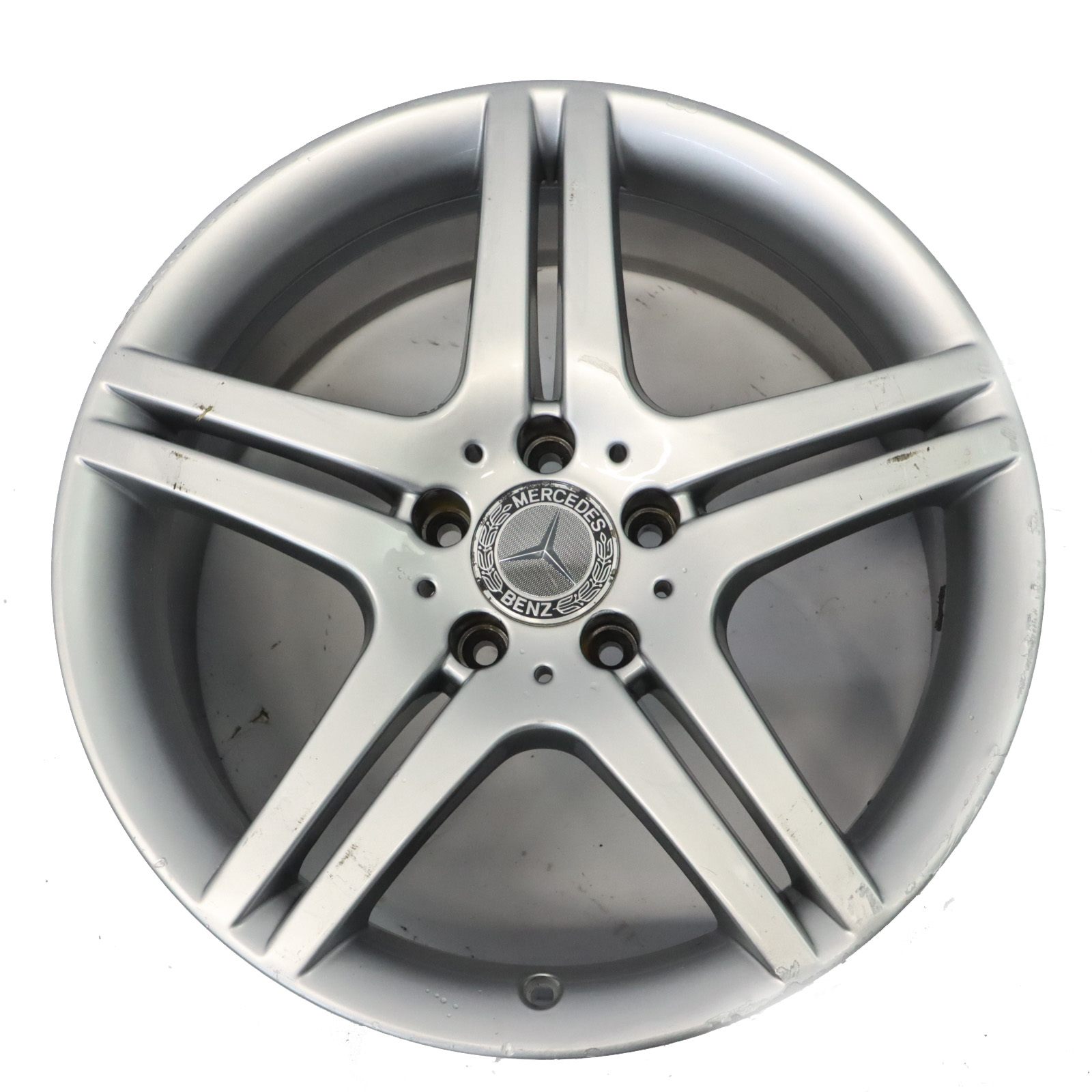 Mercedes W203 Silber 5-Doppelspeiche 18" ET:30 8,5J A2034015602