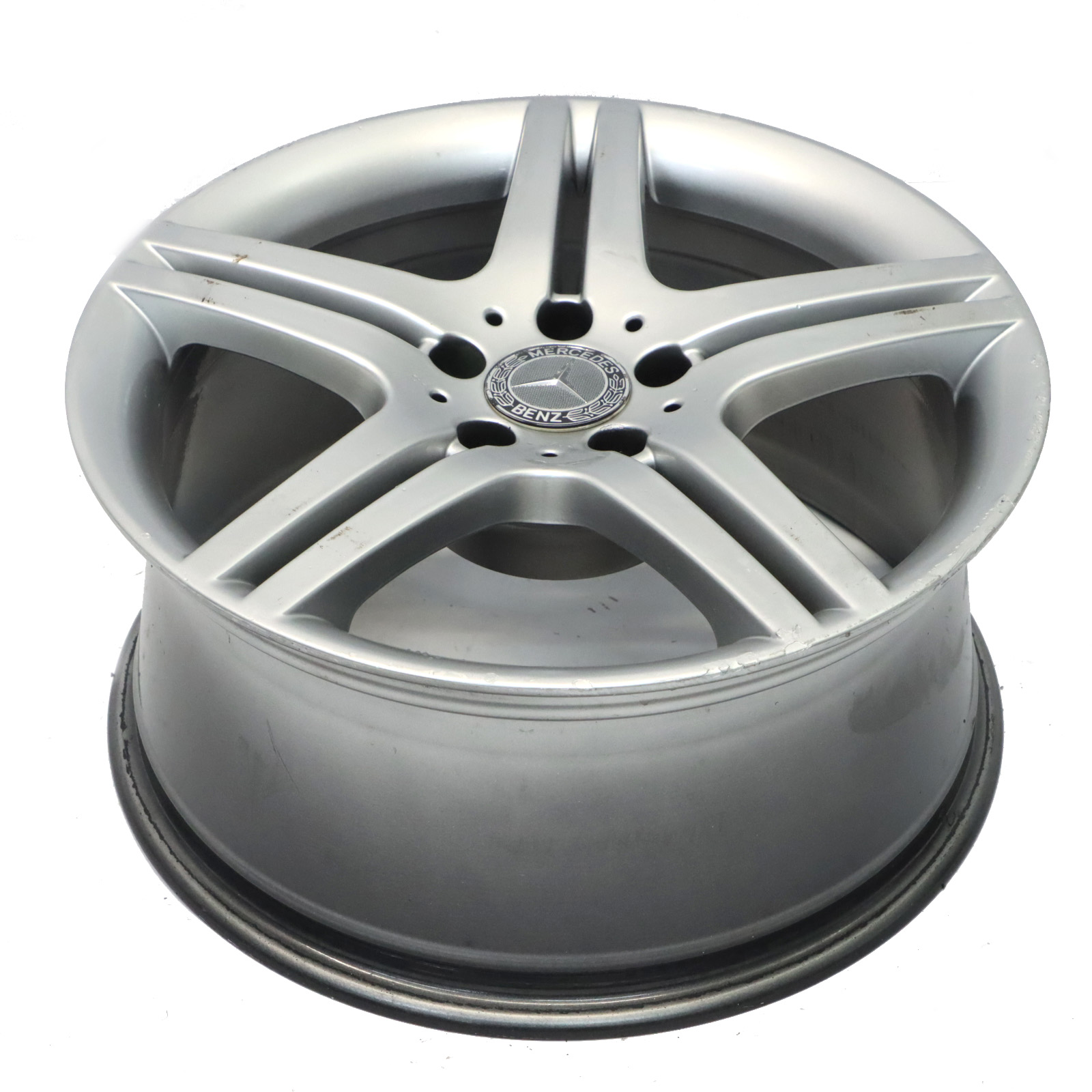 Mercedes W203 Silber 5-Doppelspeiche 18" ET:30 8,5J A2034015602