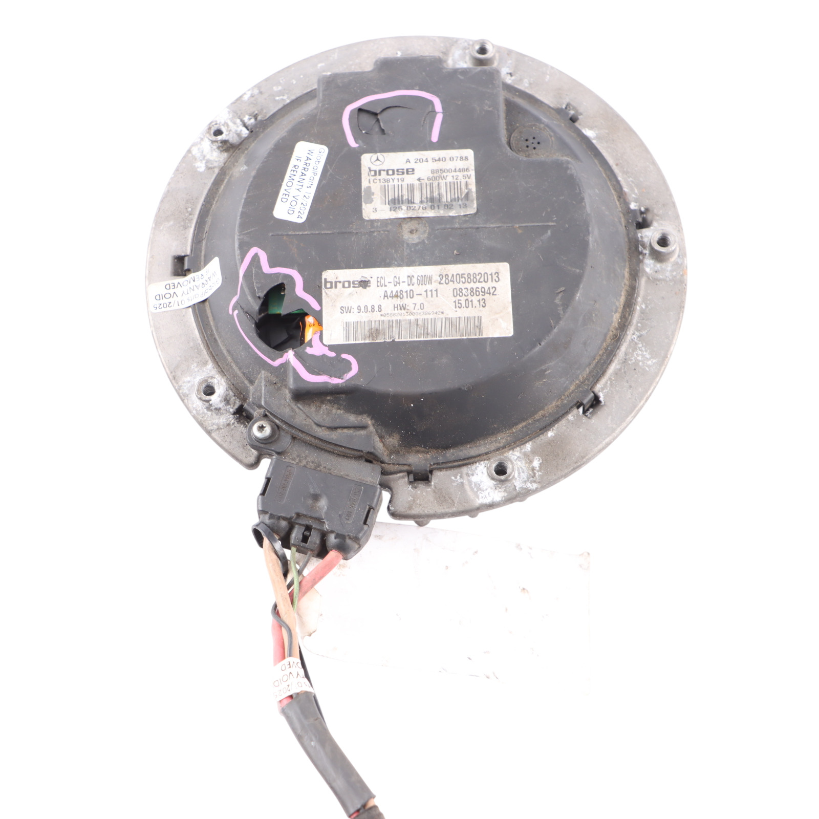 Mercedes W204 W212 Kühlerlüfter Motor Kühlung Kühlermotor A2045000293