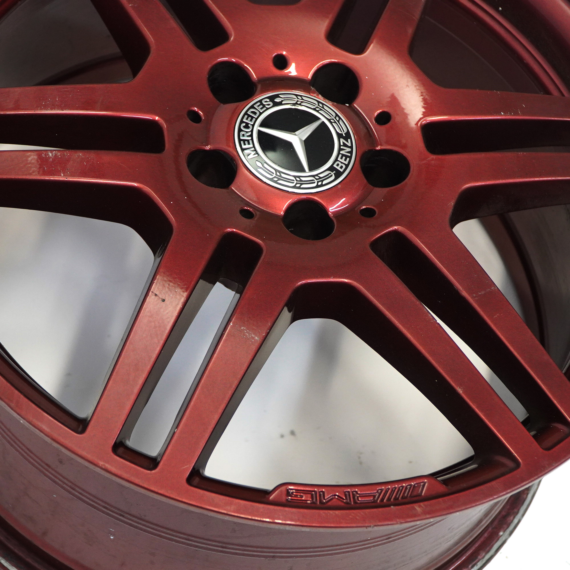 Mercedes C207 A207 AMG Front Red Alloy Wheel Rim 18" 8J ET:45 A2074011302