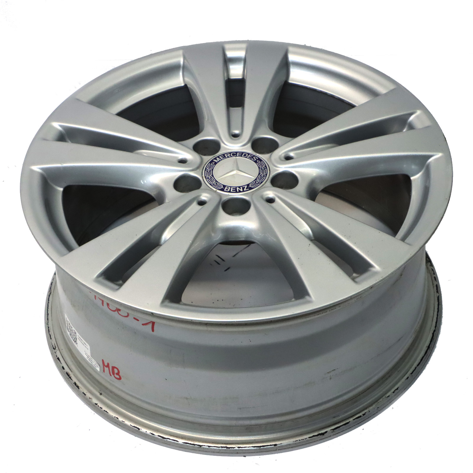 Mercedes-Benz W176 W246 Silber Alufelge Alu Felge 17" 7,5J ET:52,5 A2464011400