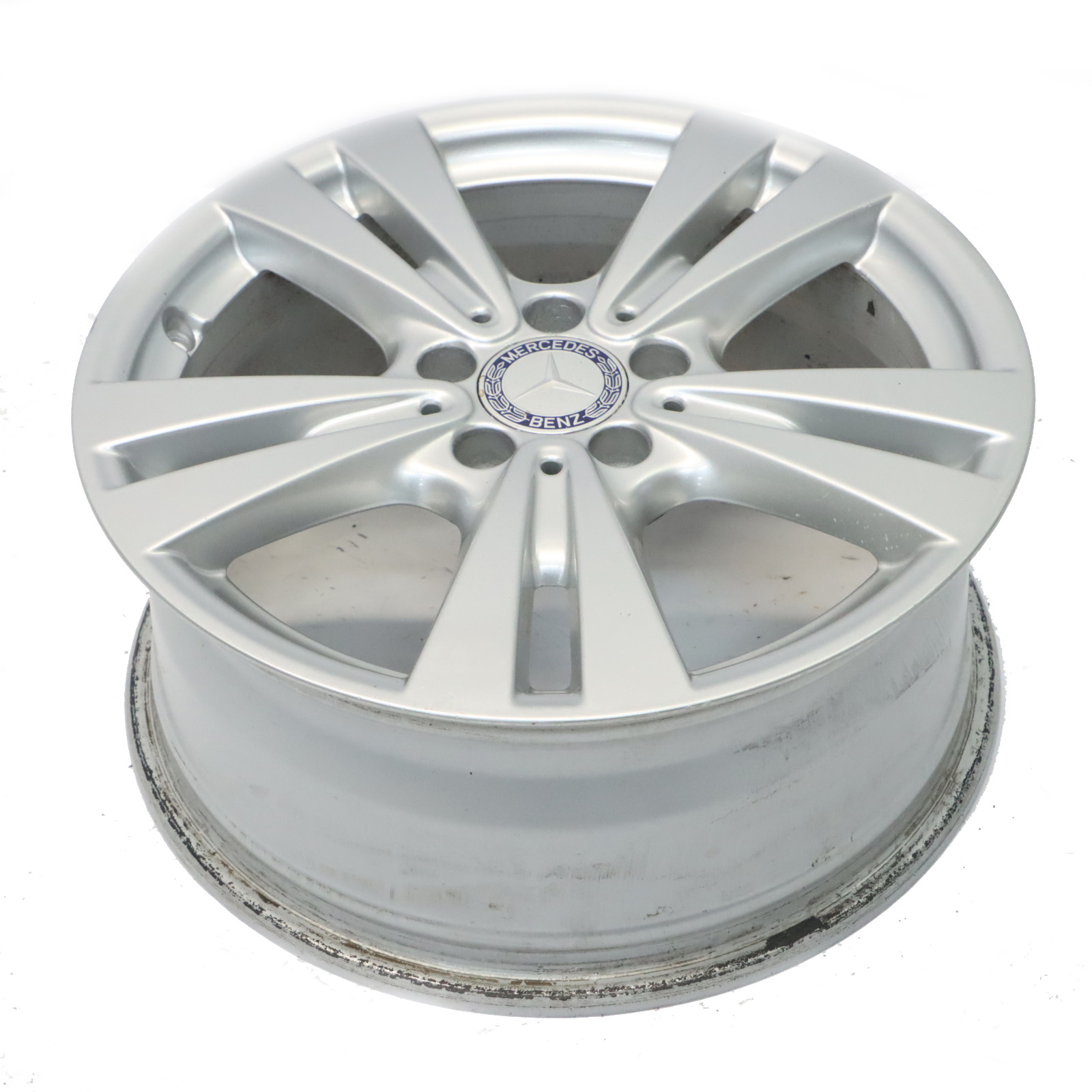 Mercedes W176 W246 Jante alliage argentée 17" 7,5J ET:52,5 A2464011400