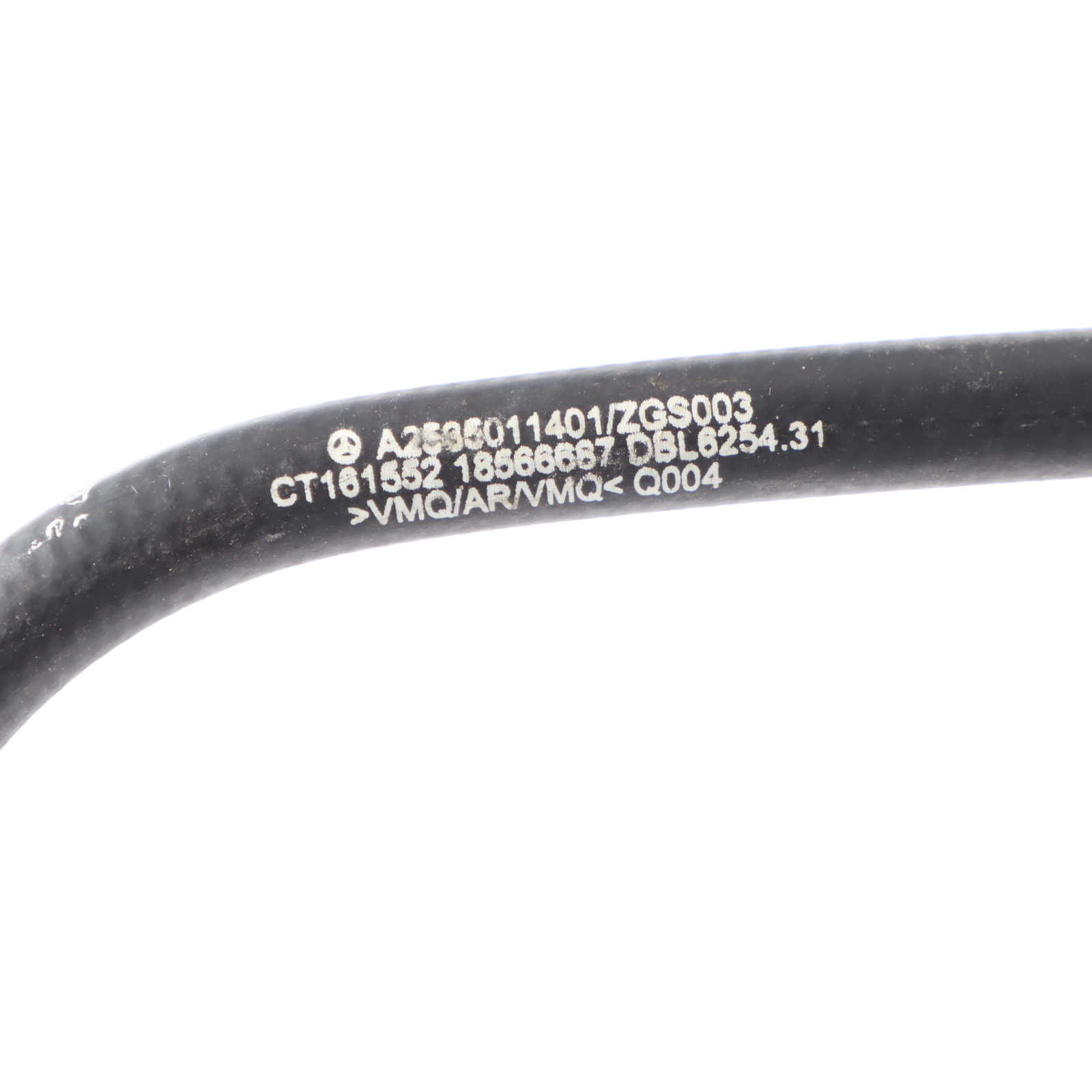 Mercedes W253 Coolant Hose Water Cooling Line A2535011401