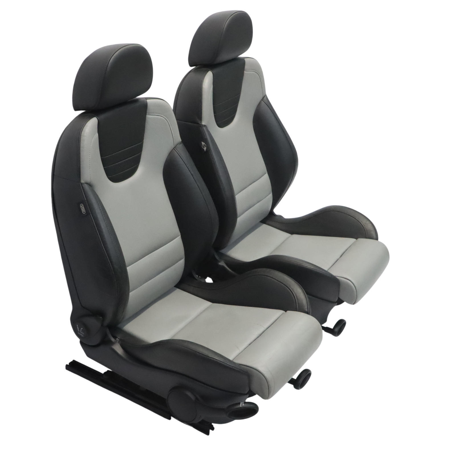 Mini Cooper S R50 R53 Sport Leder Interieur Sitze Recaro Panther Schwarz