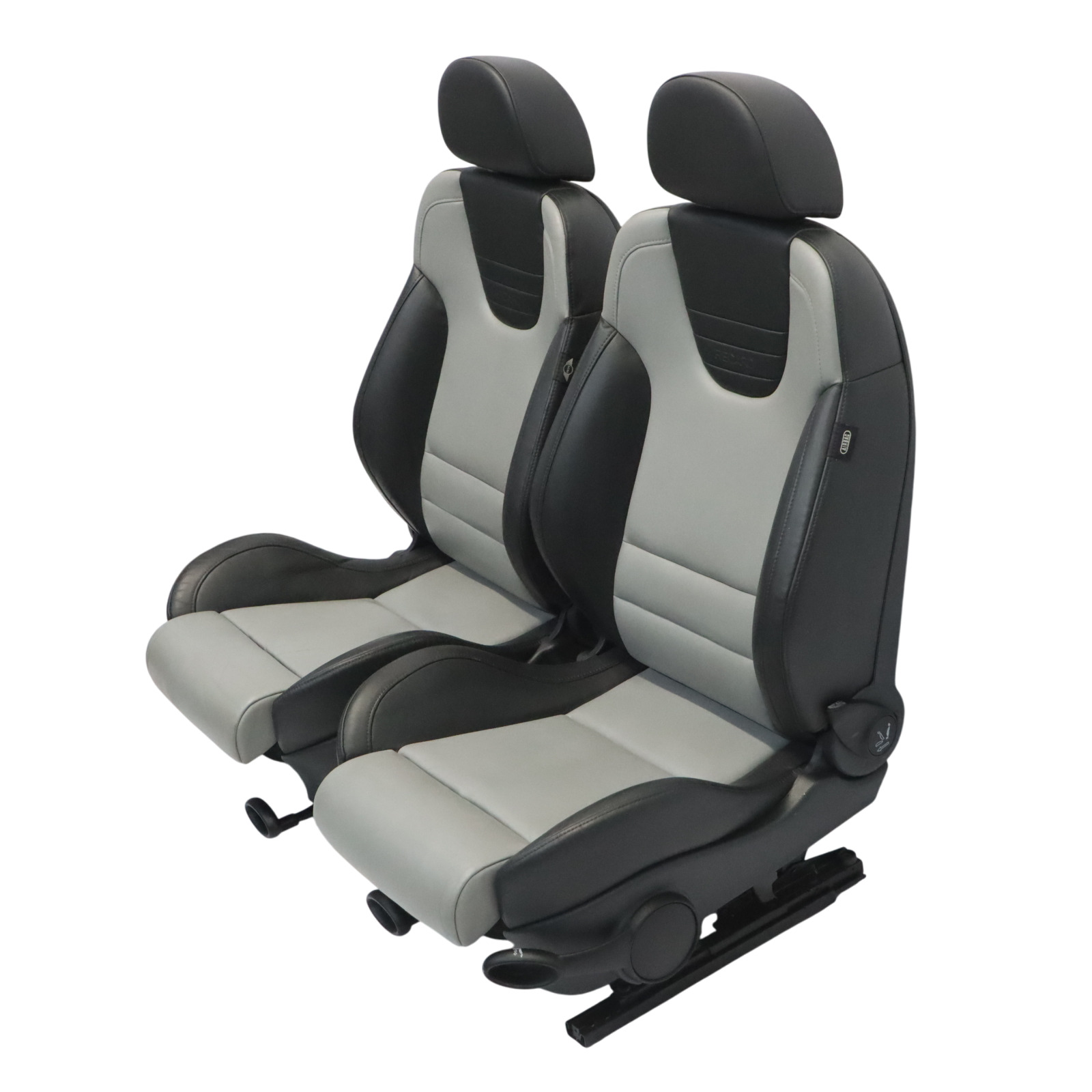 Mini Cooper S R50 R53 Sport Leder Interieur Sitze Recaro Panther Schwarz