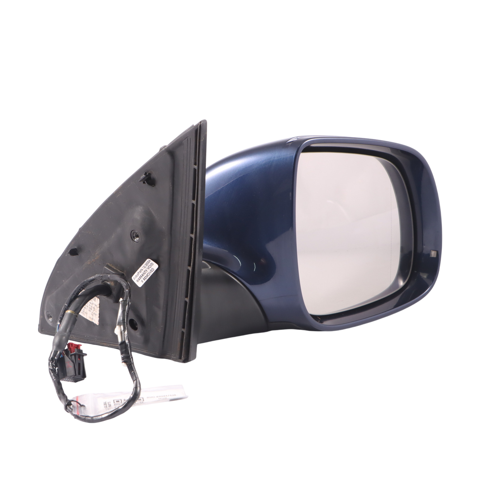 Audi Q7 4L Front Mirror Wing Door Electric Power Right O/S Mugello Blue - Z5E