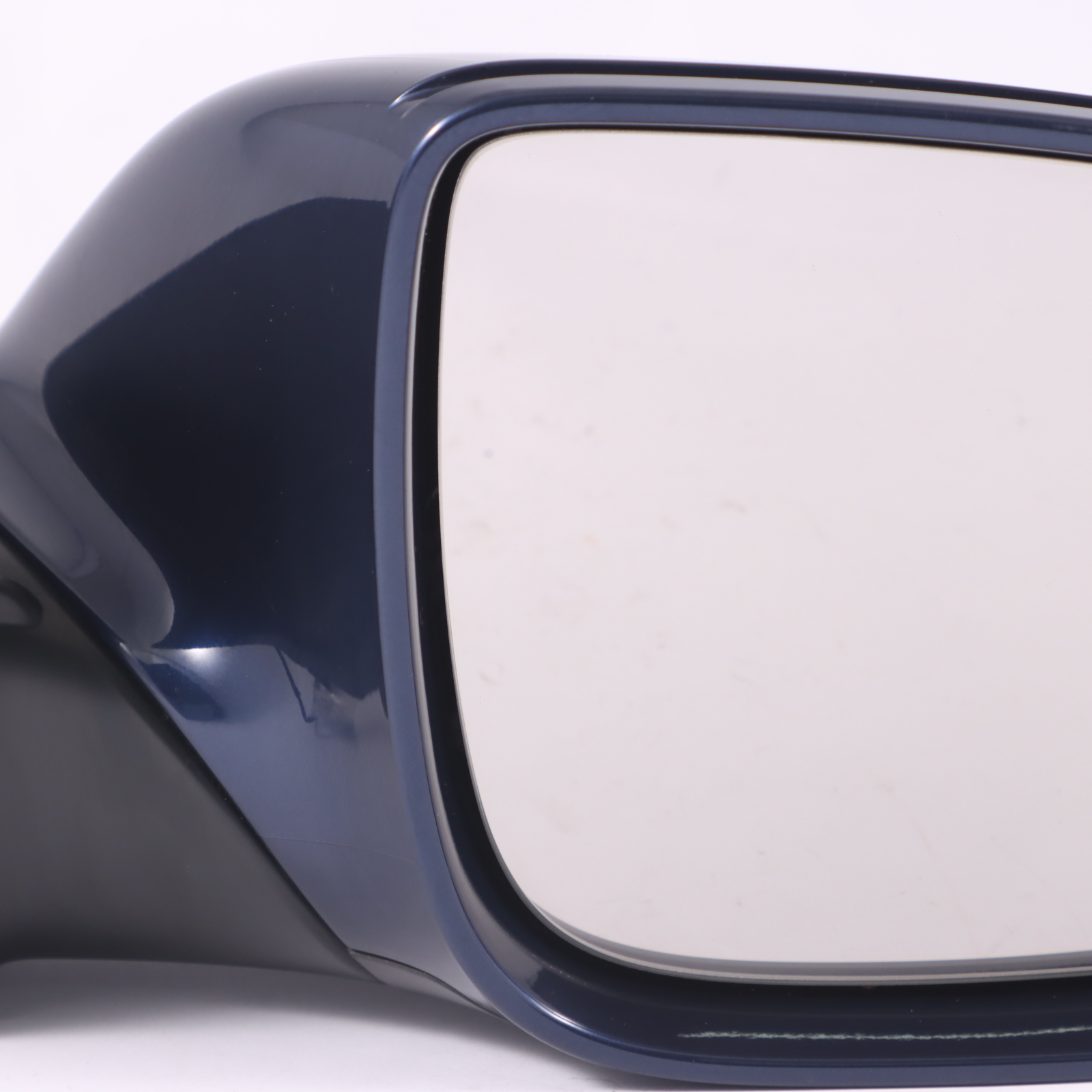 Audi Q7 4L Front Mirror Wing Door Electric Power Right O/S Mugello Blue - Z5E