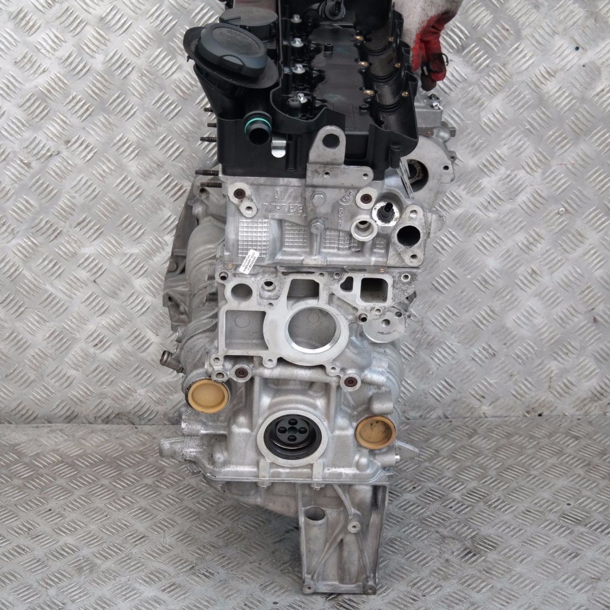 BMW E60 E61 LCI Diesel 520d N47 Nackter Motor N47D20A Neue Steuerkette WARRANT