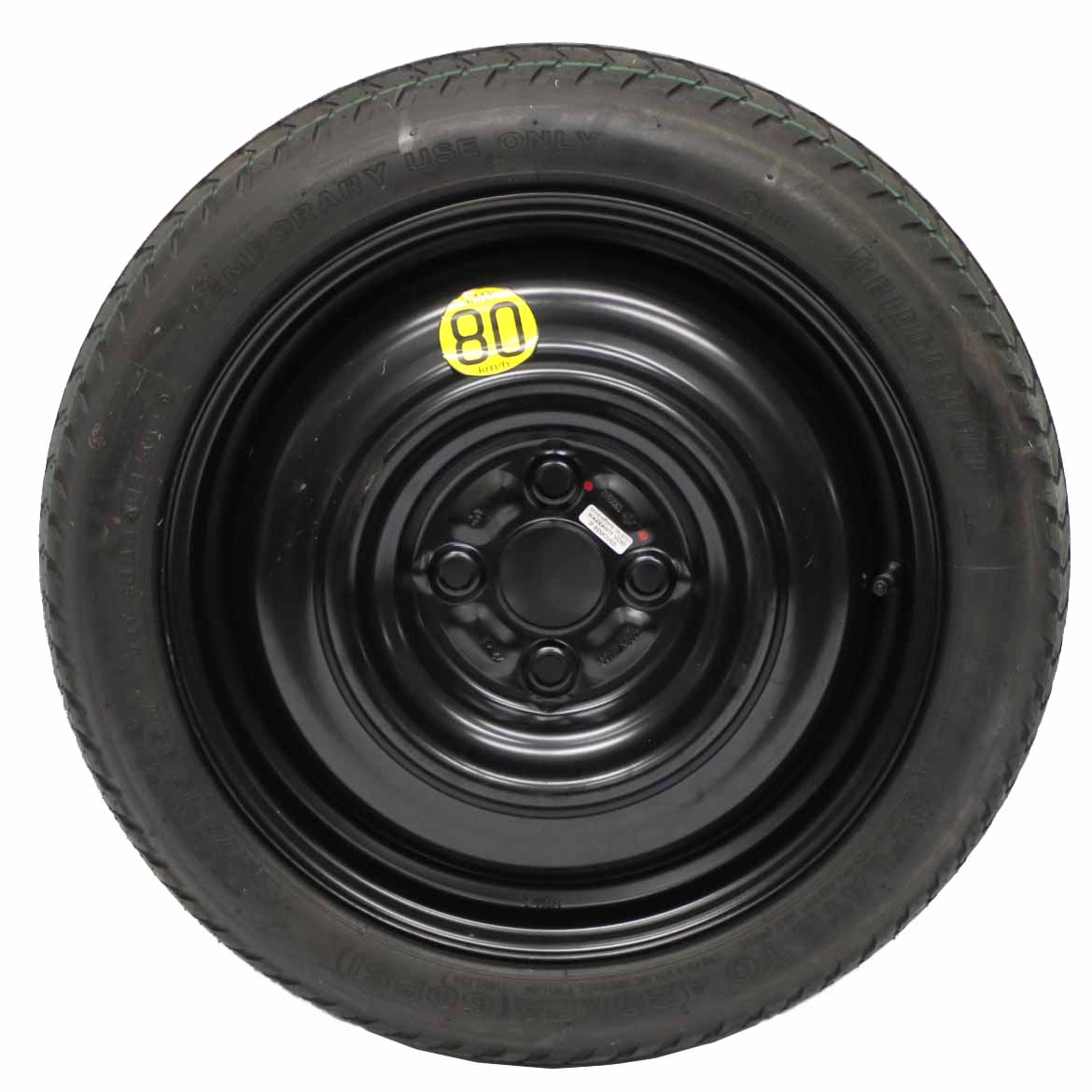 Spare Wheel Toyota Yaris 2 Wheel Steel R15 4J Bridgestone 125/70 2150669