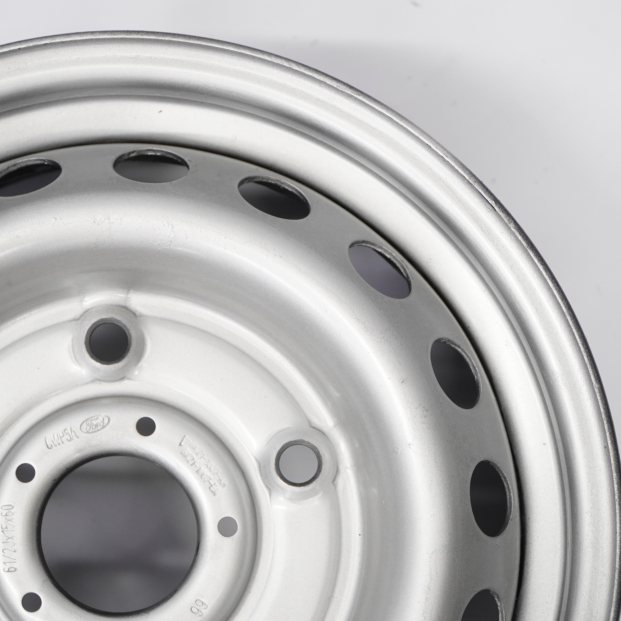 Ford Transit Custom Silver Jante Acier 15" 6,5J ET:60 2150841