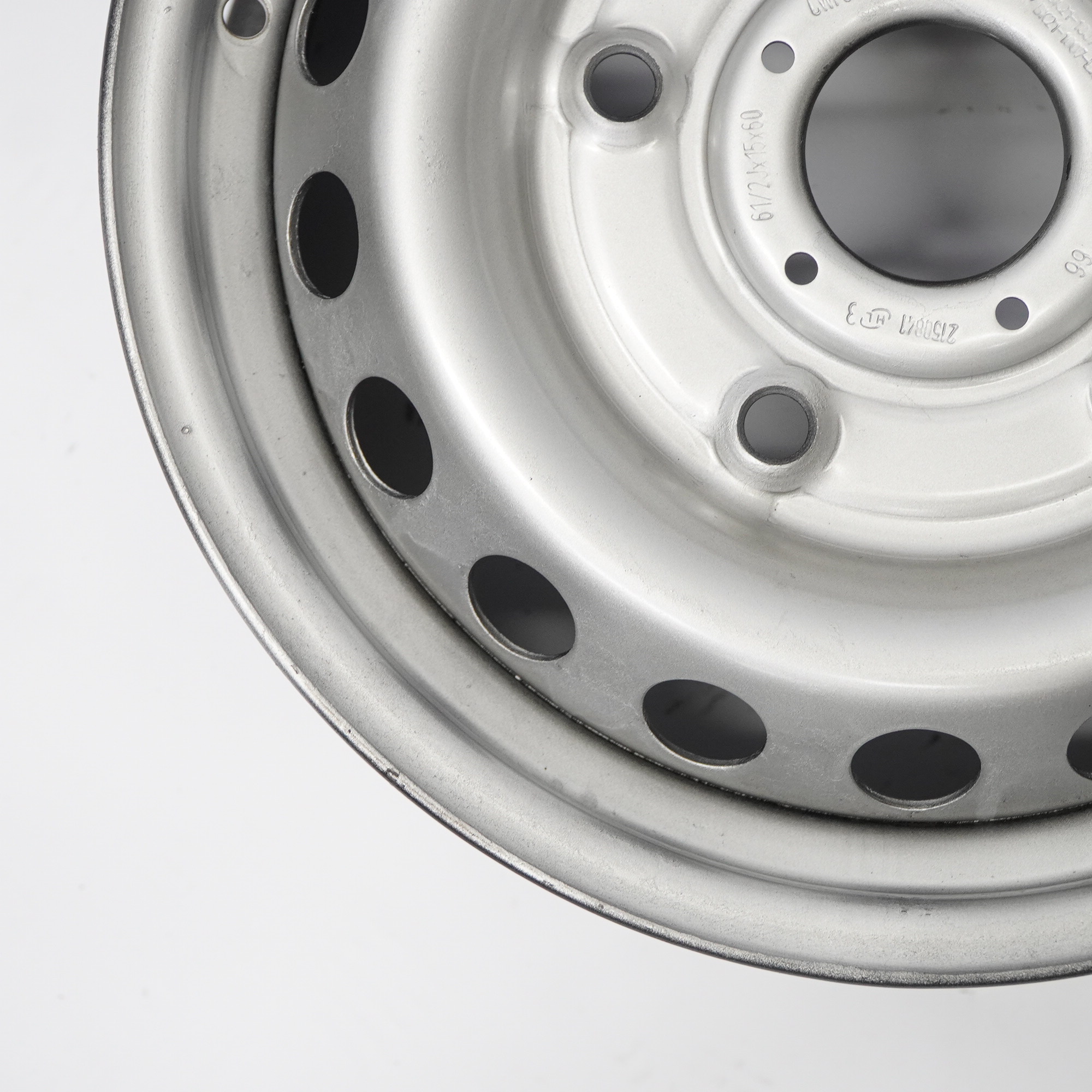 Ford Transit Custom Silver Jante Acier 15" 6,5J ET:60 2150841