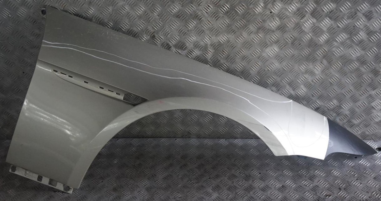 BMW 6 E63 E64 Front Right Wing Fender Side Panel O/S Mineralsilber Silver - A14