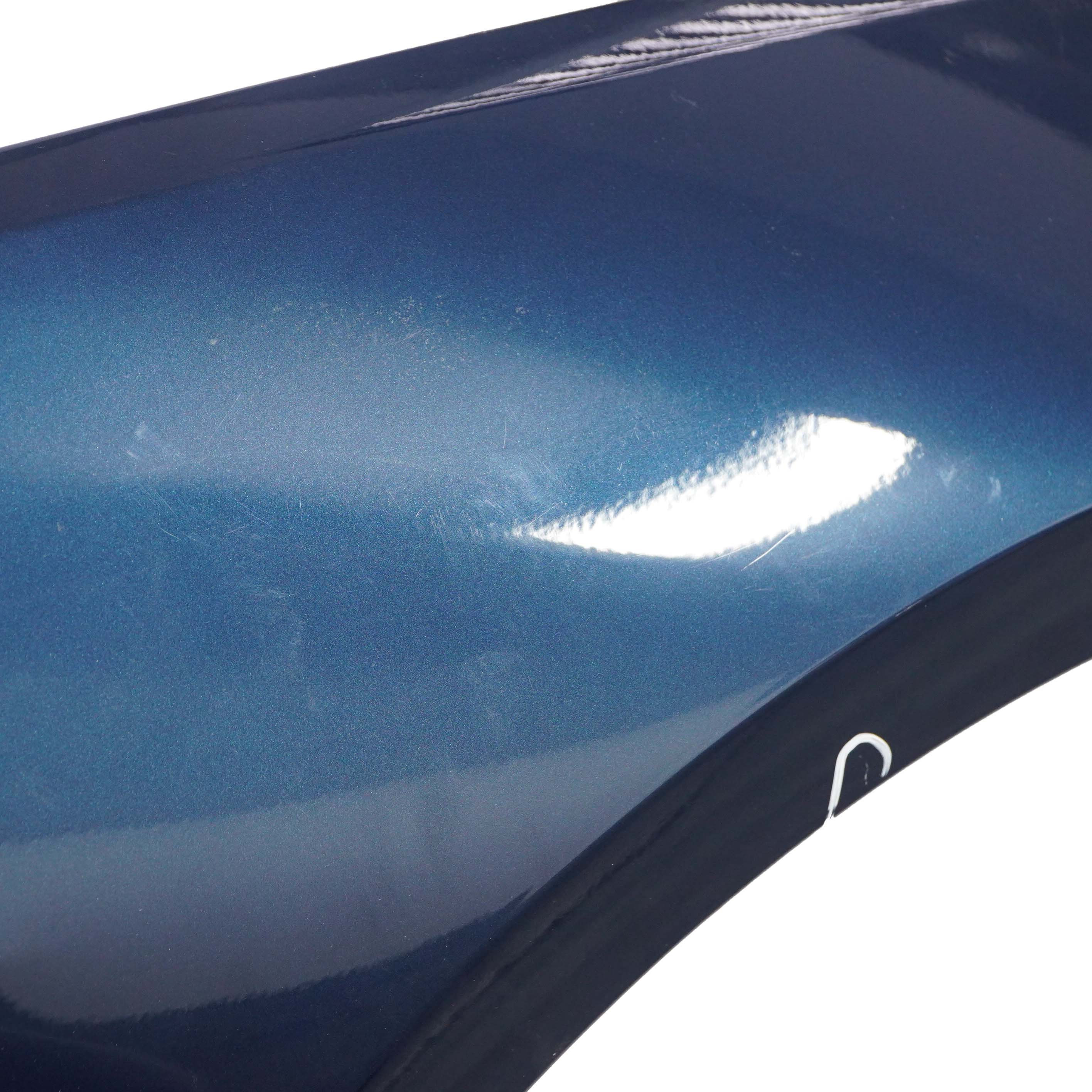 BMW 3 E92 E93 Side Panel Fender Wing Front Right O/S Aegeanblau Blue - 336