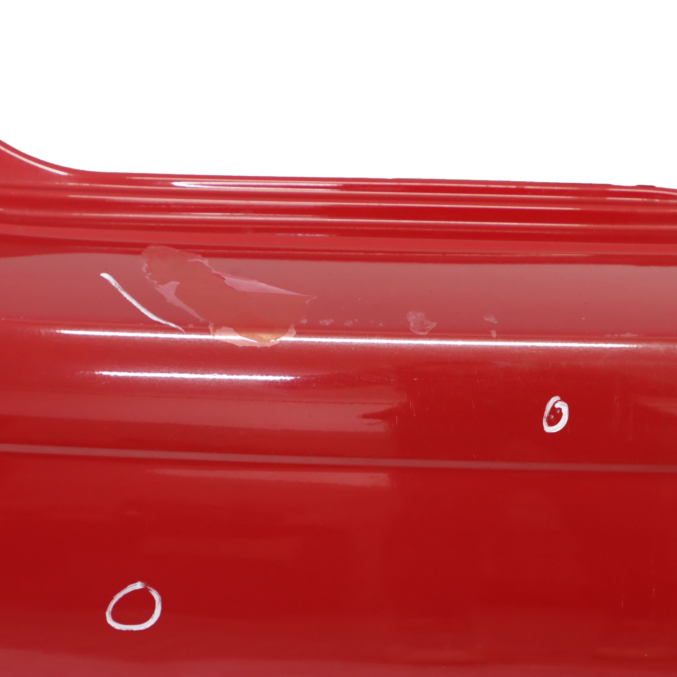 Mini Cooper R57 Cabrio Rear Bumper Trim Panel PDC Chili Red - 851