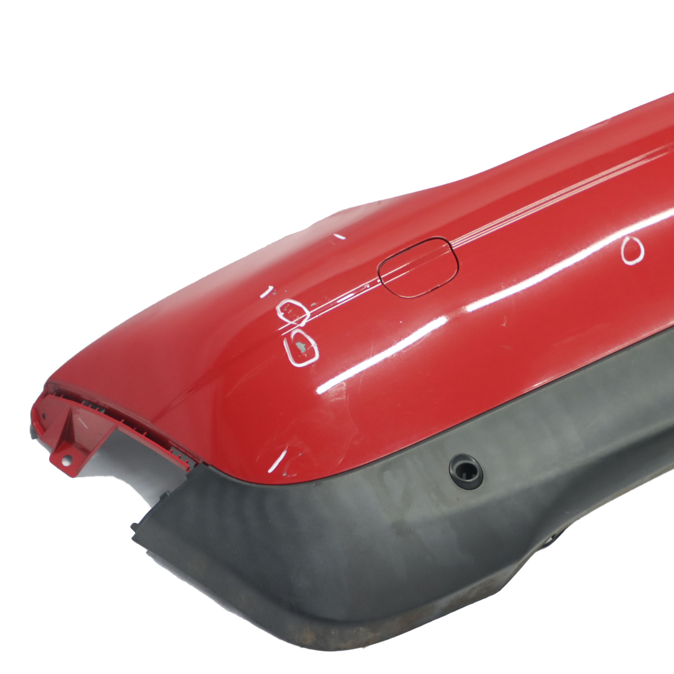 Mini Cooper R57 Cabrio Rear Bumper Trim Panel PDC Chili Red - 851