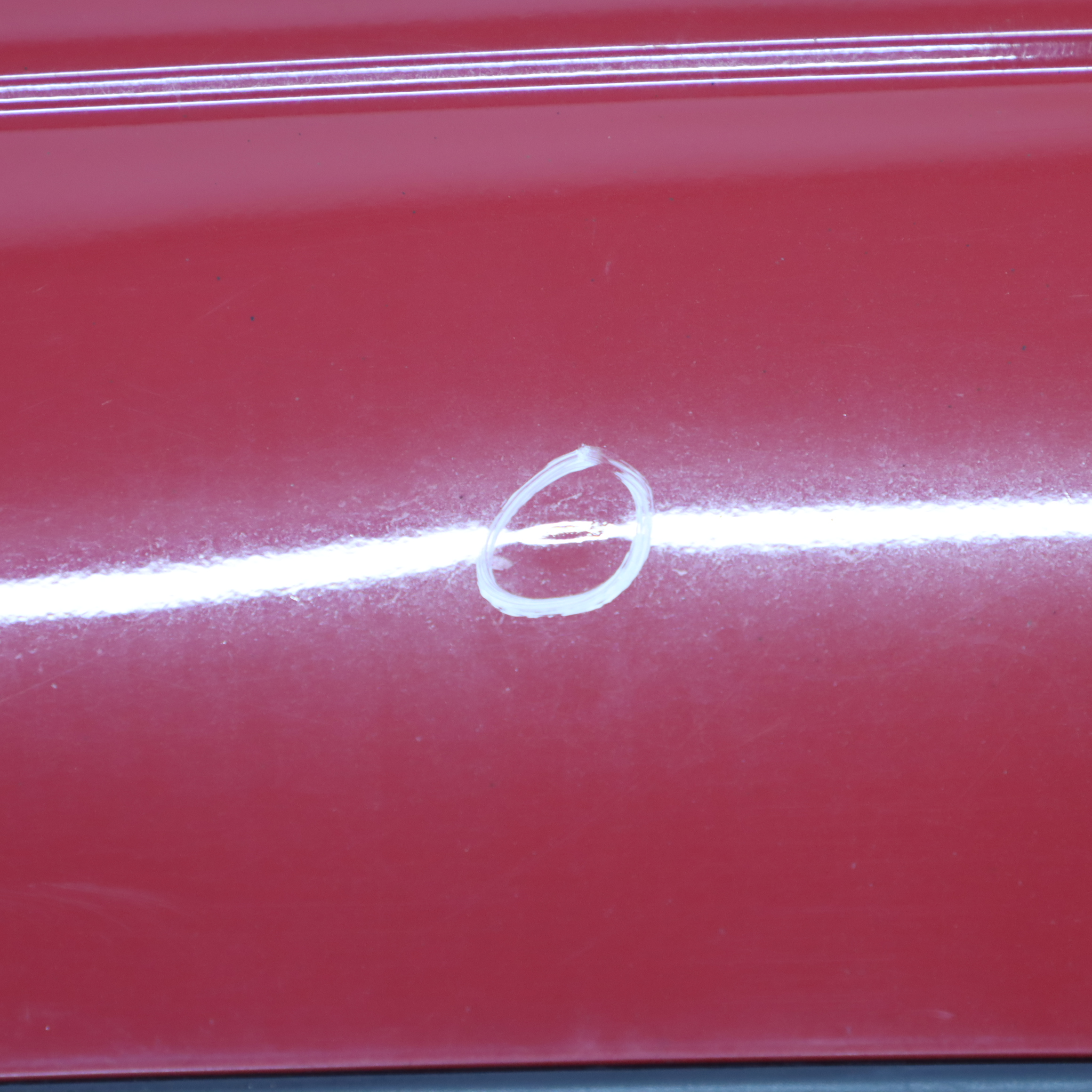 Mini Cooper R57 Cabrio Rear Bumper Trim Panel PDC Chili Red - 851