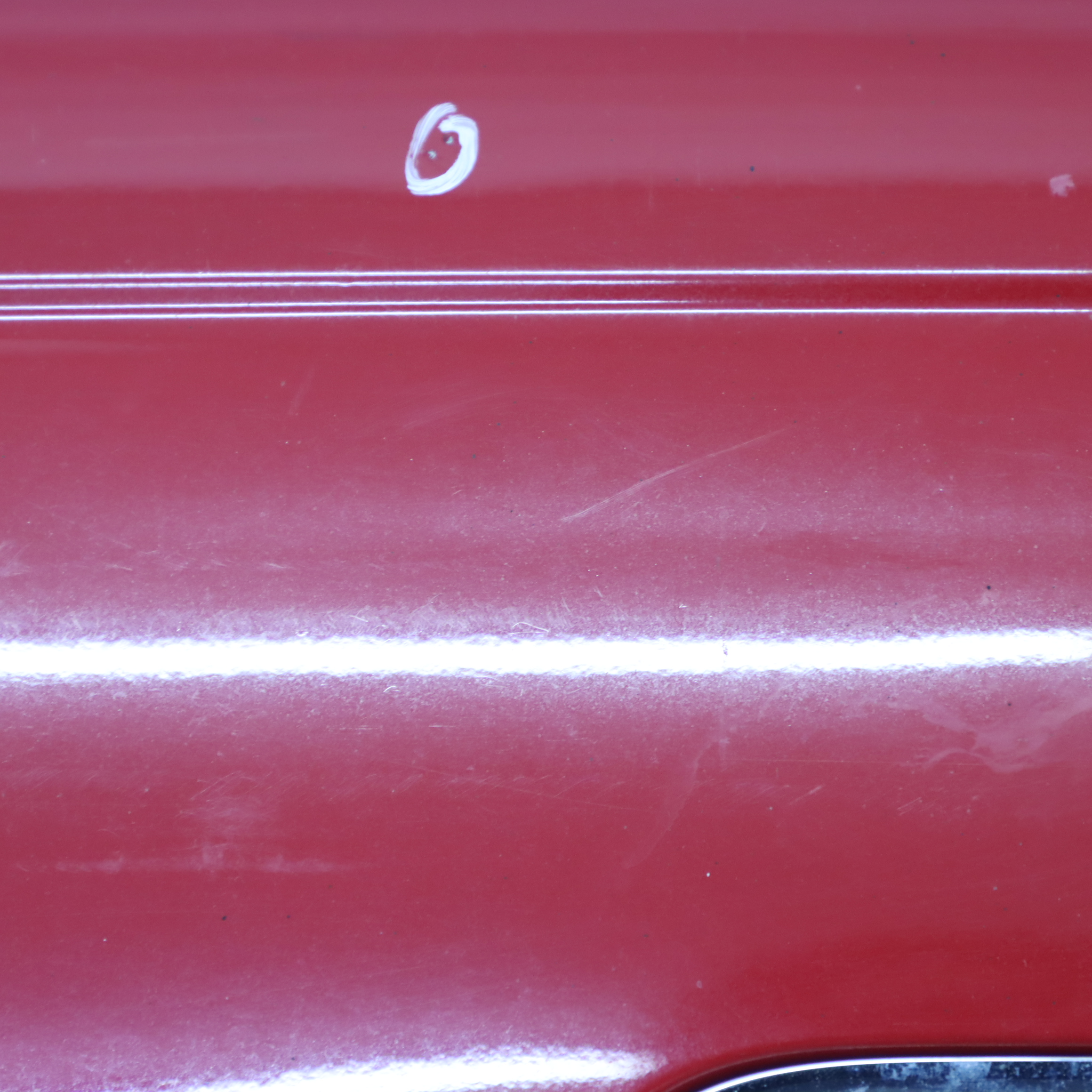 Mini Cooper R57 Cabrio Rear Bumper Trim Panel PDC Chili Red - 851