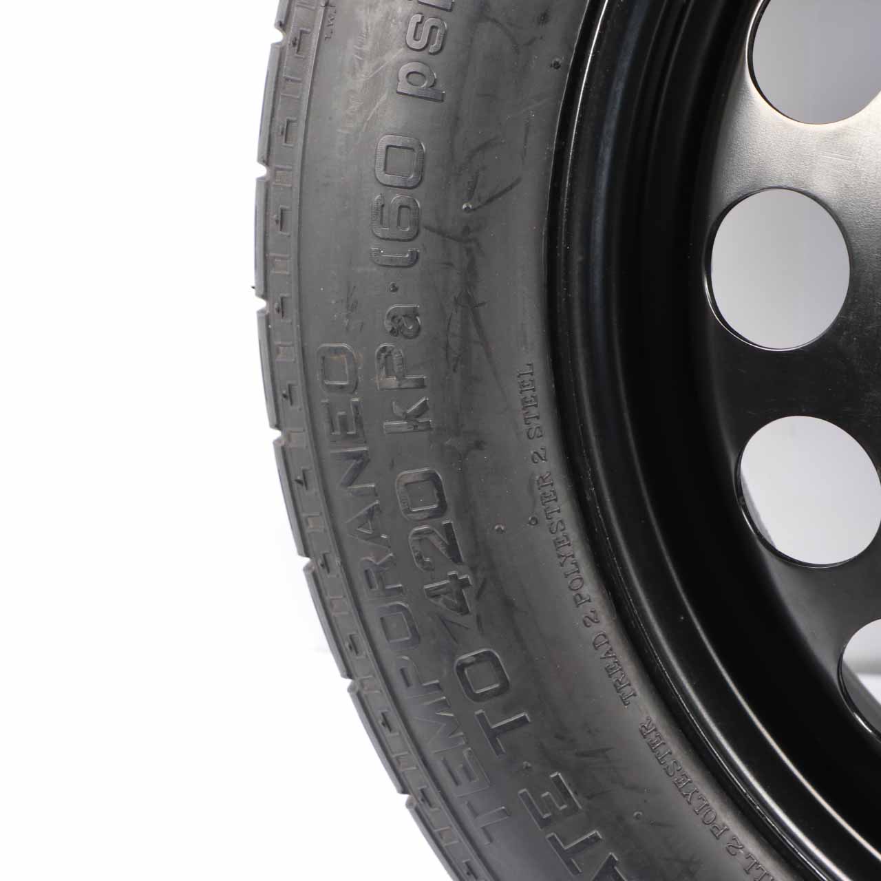 Ersatzrad Saab 9-3 Rad Stahl R16 4J ET:41 Pirelli 125/85 2160132