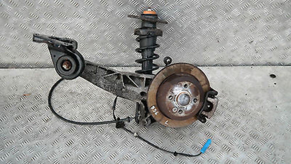 BMW Mini R56 Cooper Coupé N12 REAR LEFT SPRING STRUT LEG BRAKE SUSPENSION HUB