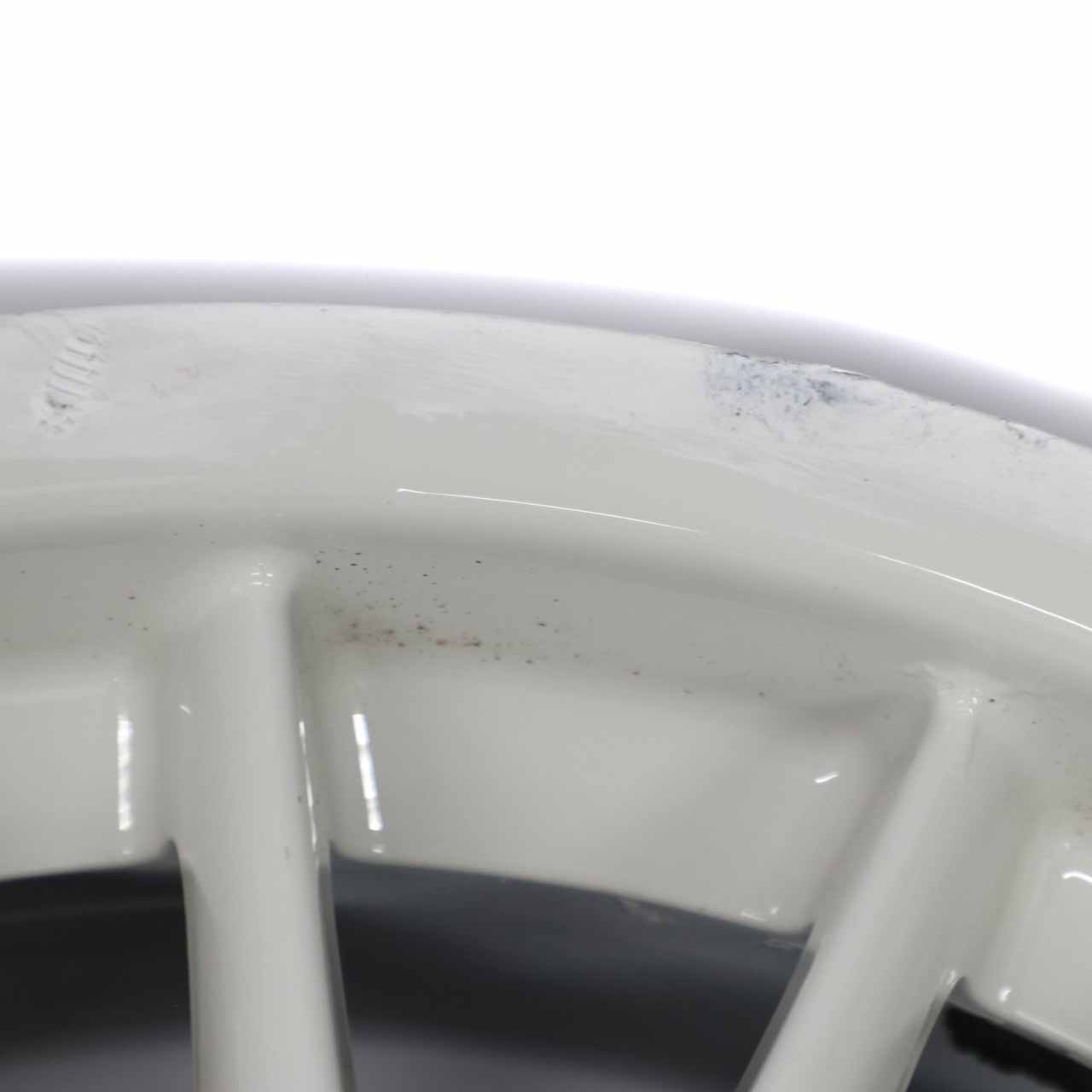 BMW E46 Rear White Wheel Alloy Rim V spoke 72 18" 8,5J ET:50 2229155