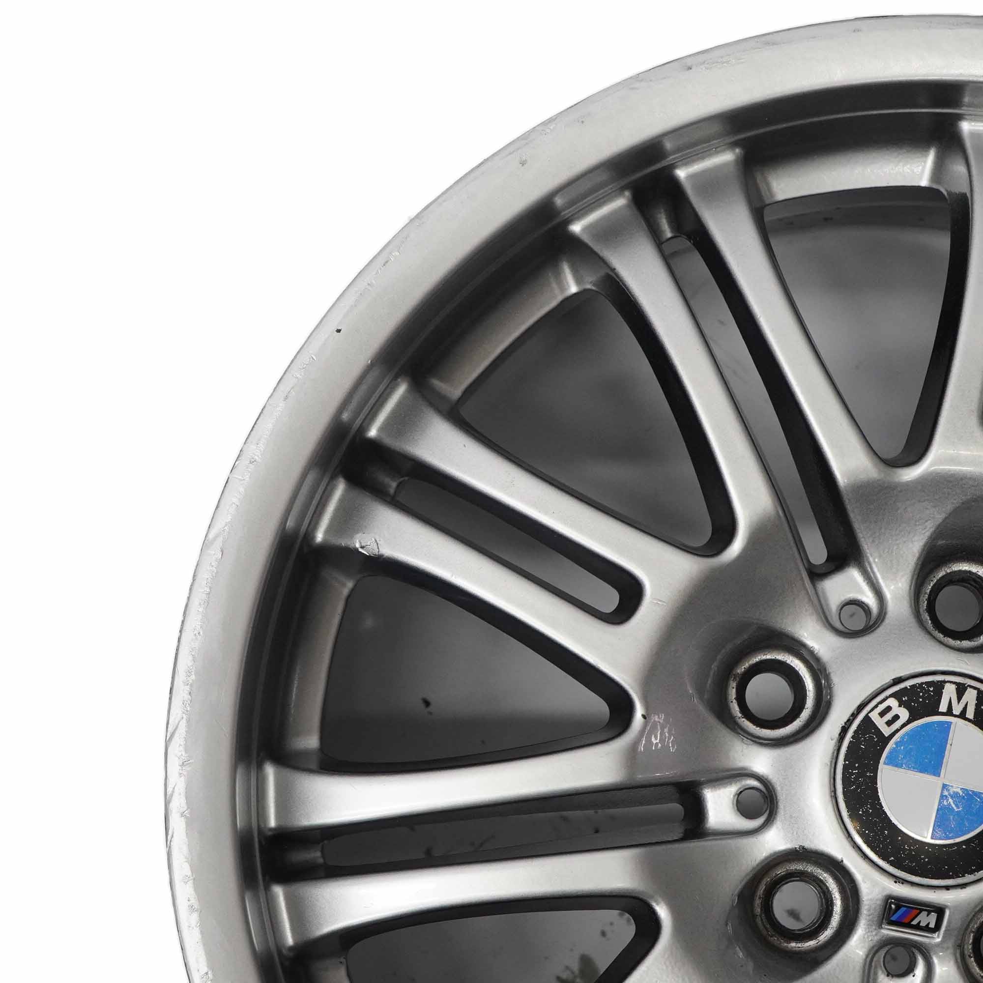 BMW E46 M3 Chromshadow Roue en alliage 18" 8J ET:47 M Double Spoke 67 2229950