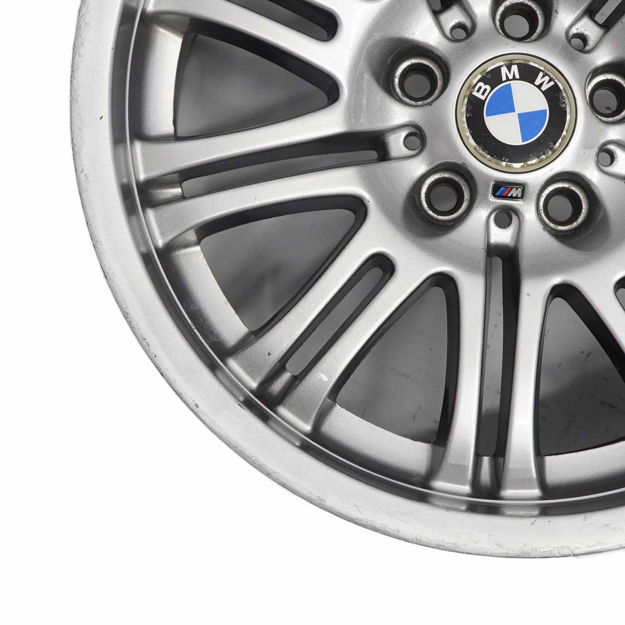 BMW E46 M3 Chromshadow Roue en alliage 18" 9J ET:26 M Double Spoke 67 2229960