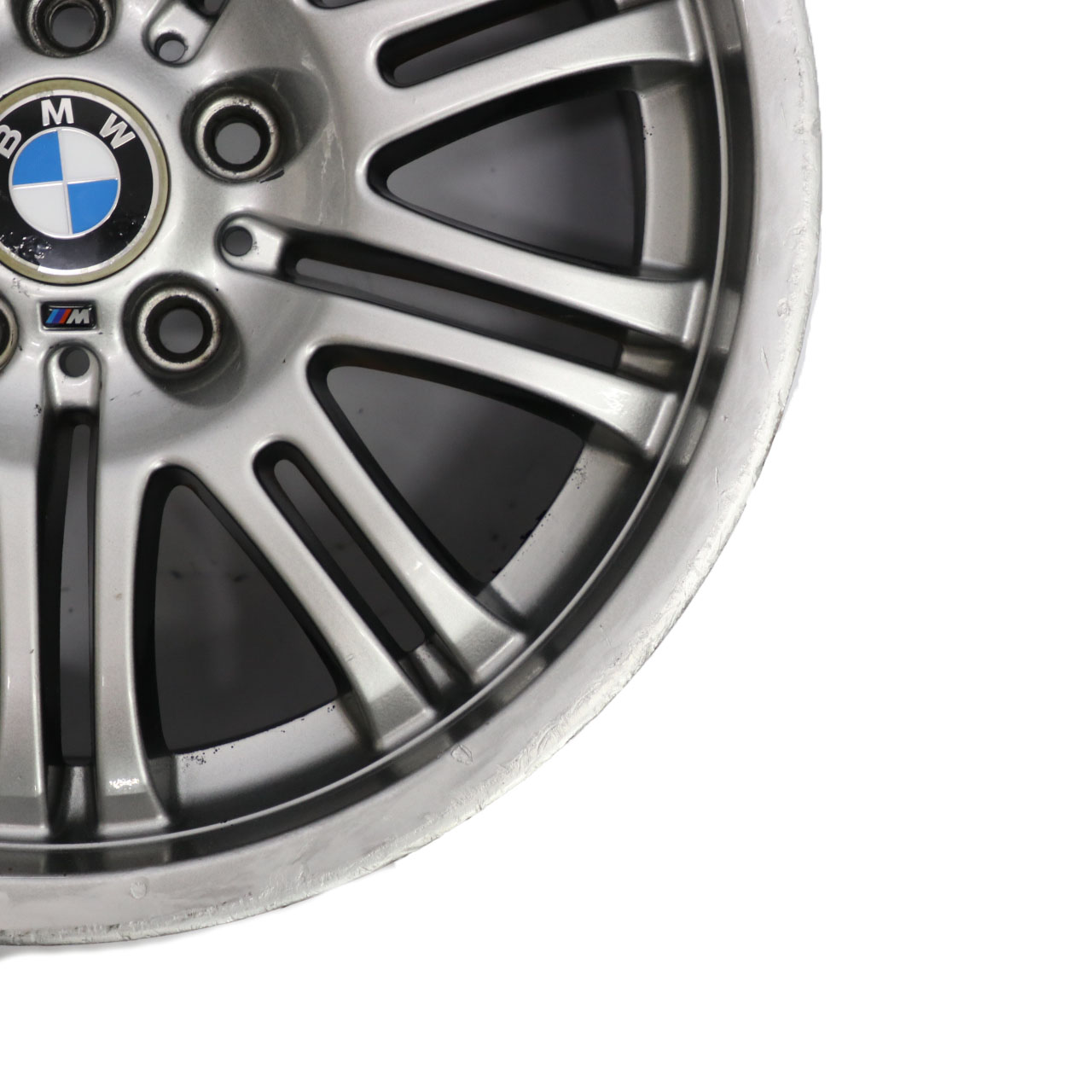 BMW E46 M3 Chromschatten Leichtmetallrad 18" 9J ET:26 M Doppelspeiche 67 2229960