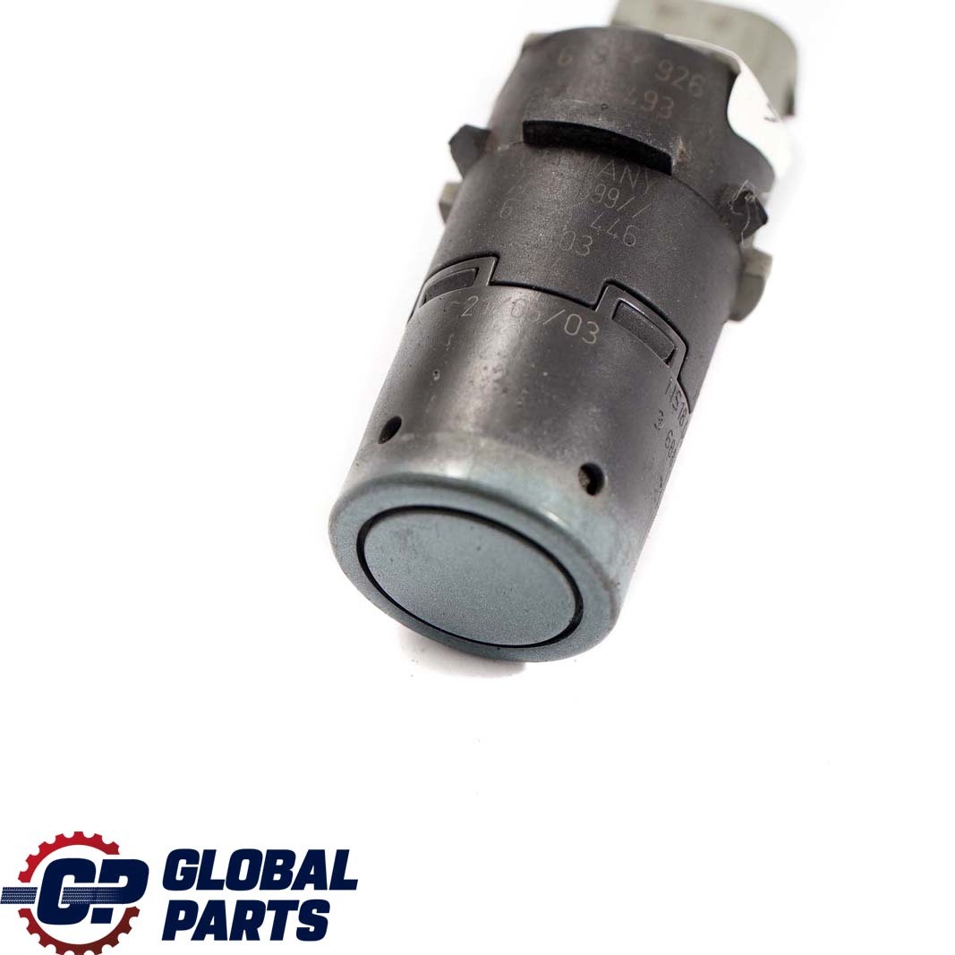 BMW 7 er E65 E66 Hintere Stossstange PDC Sensor Schiefergruen Metallic 449