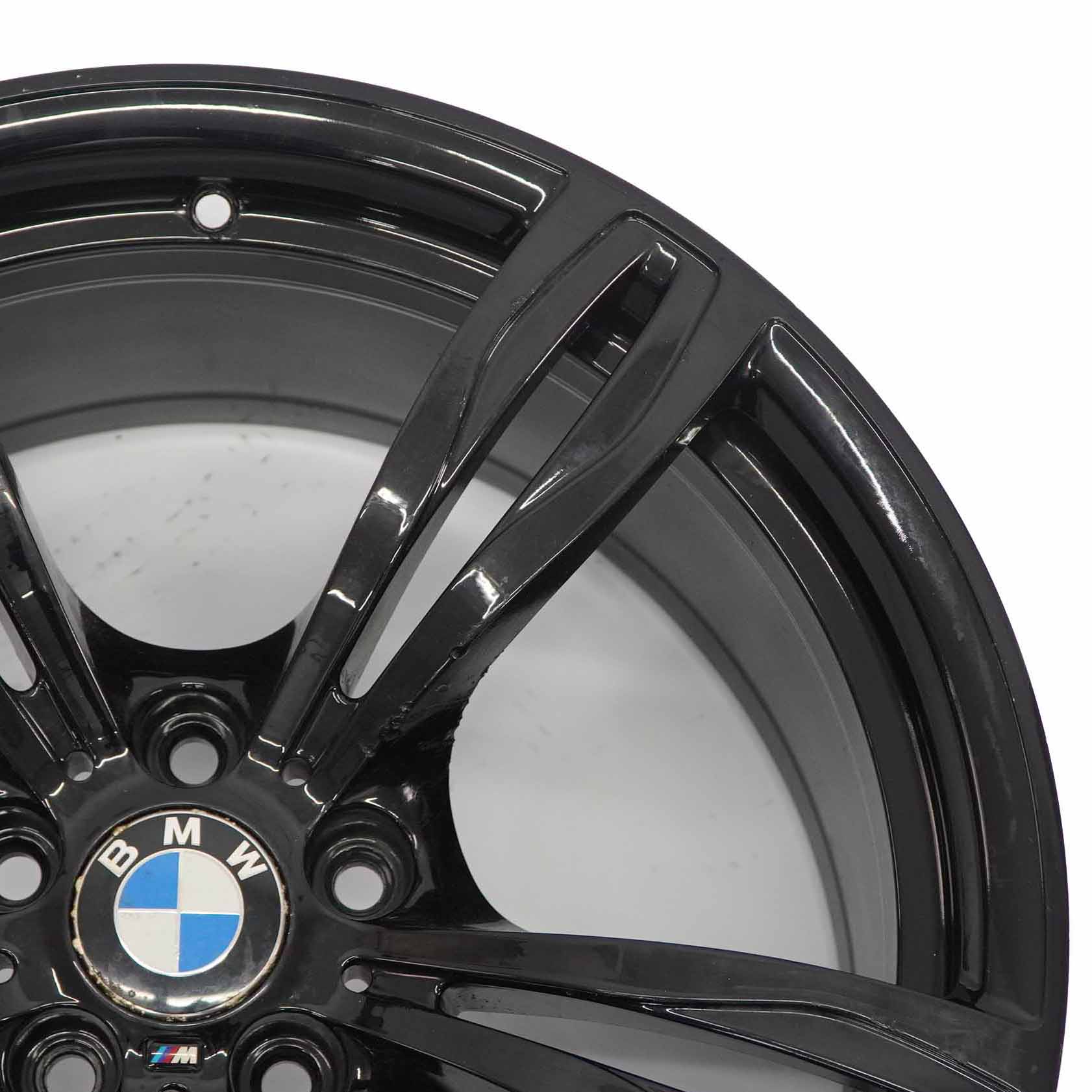 BMW F10 M5 Schwarz Leichtmetallfelge 20" M Doppelspeiche 343 10J ET:34 2283401