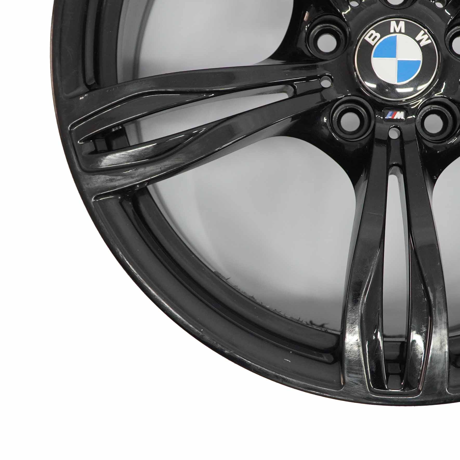 BMW F10 M5 Schwarz Leichtmetallfelge 20" M Doppelspeiche 343 10J ET:34 2283401