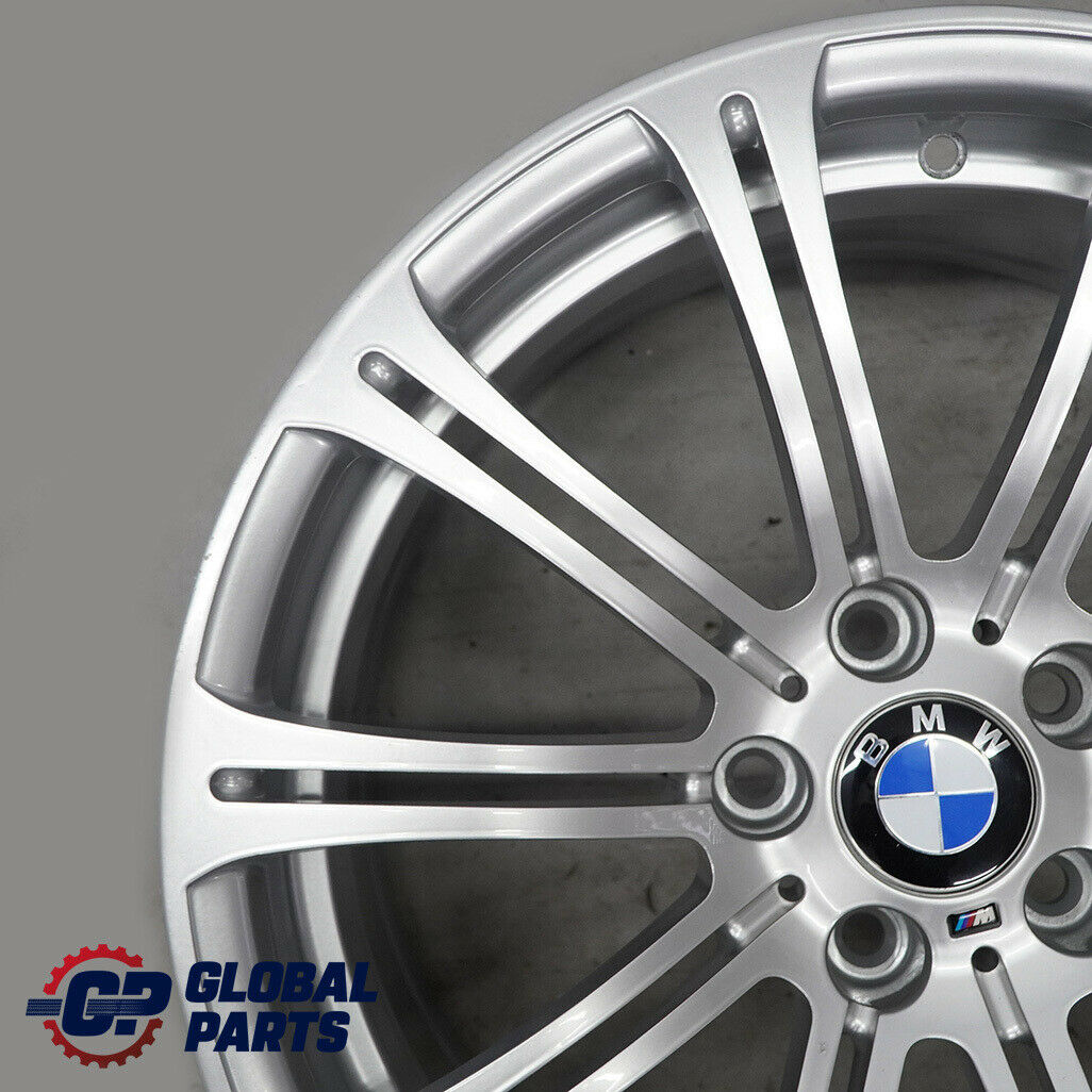 BMW E90 E92 M3 Silber Hinten Felge Alufelge 19" 9,5J ET:23 Doppelspeiche 220