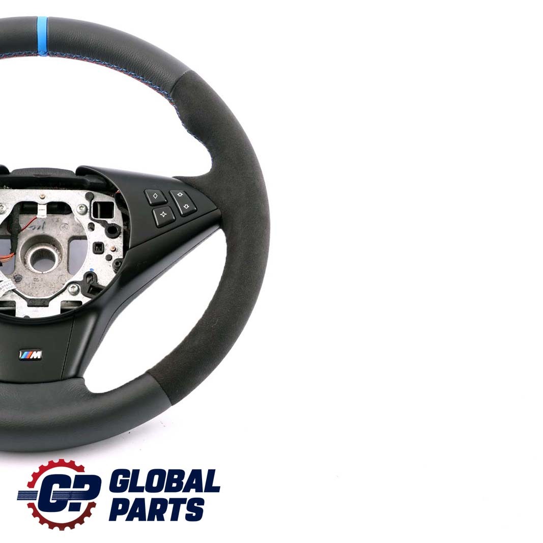 BMW 5 6 Series E60 E61 E63 E64 NEW Leather / Alcantara M-Sport Steering Wheel