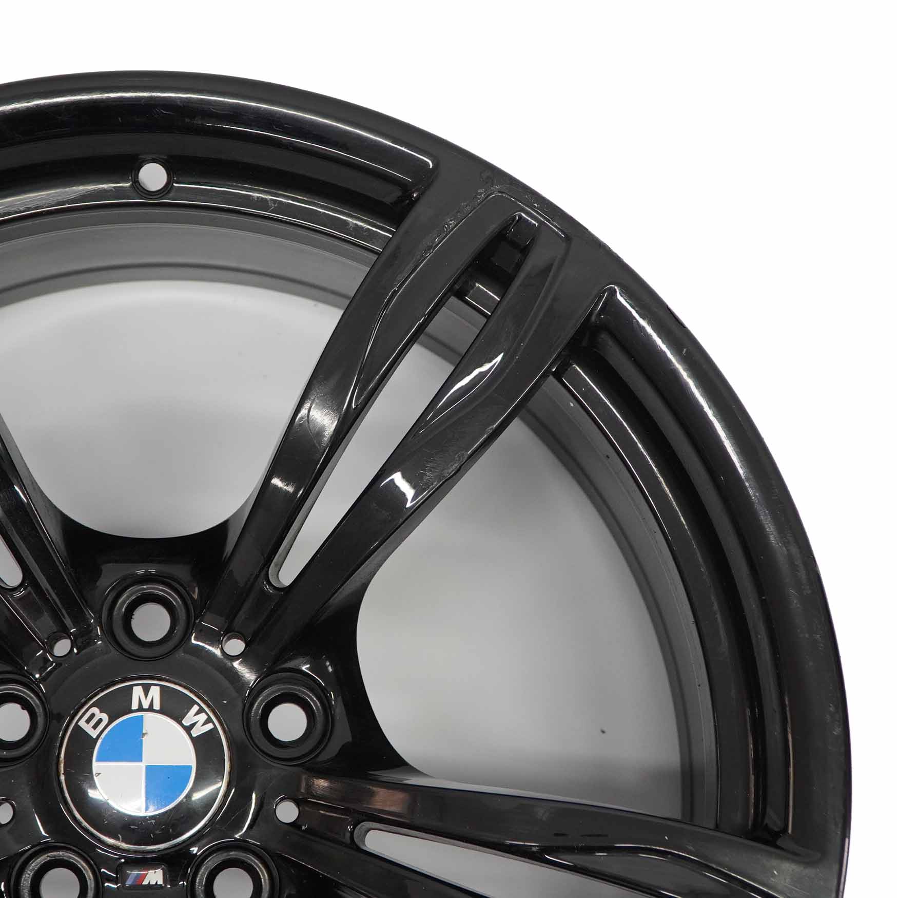 BMW F10 M5 Schwarz Leichtmetallfelge 20" M Doppelspeiche 343 9J ET:32 2283999