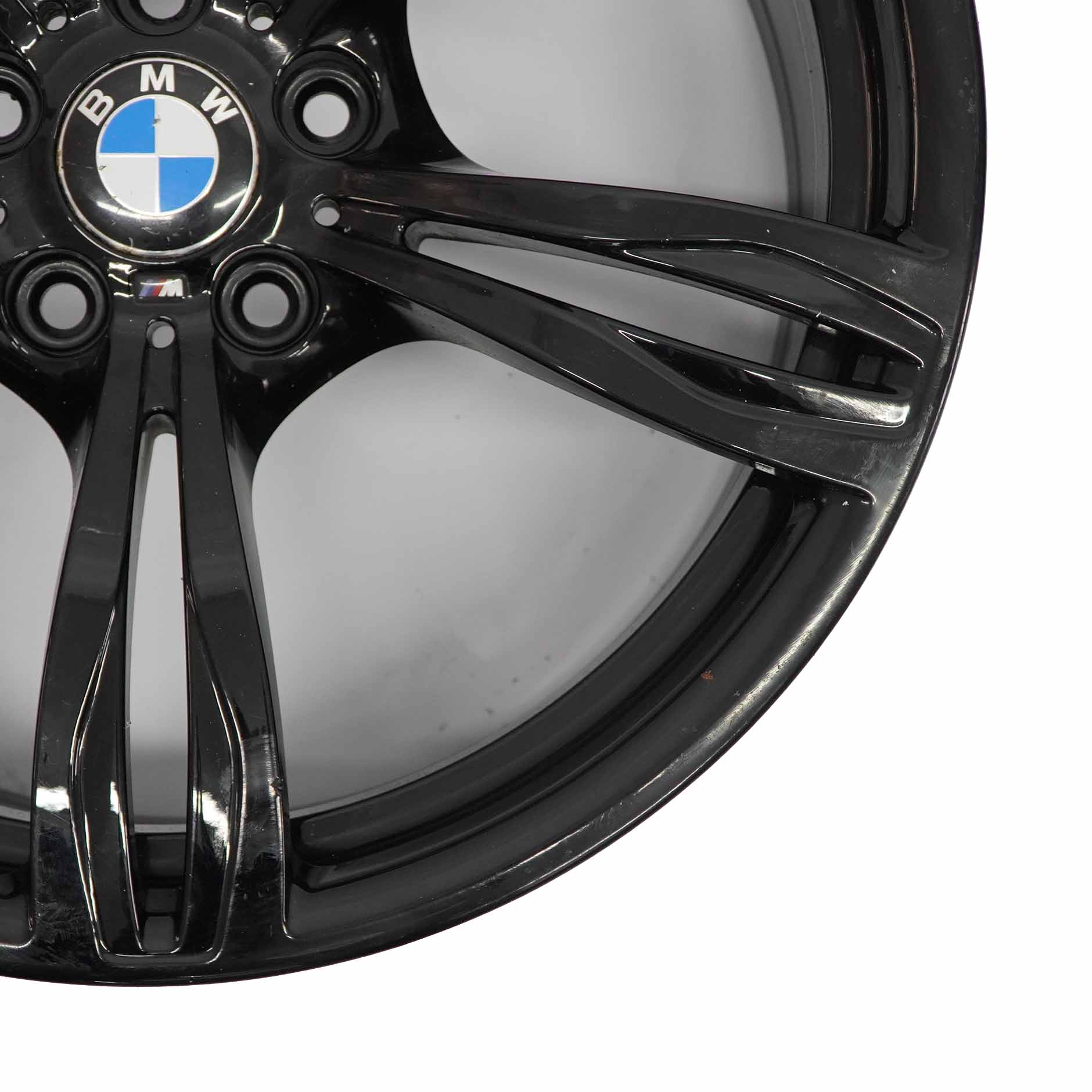 BMW F10 M5 Schwarz Leichtmetallfelge 20" M Doppelspeiche 343 9J ET:32 2283999