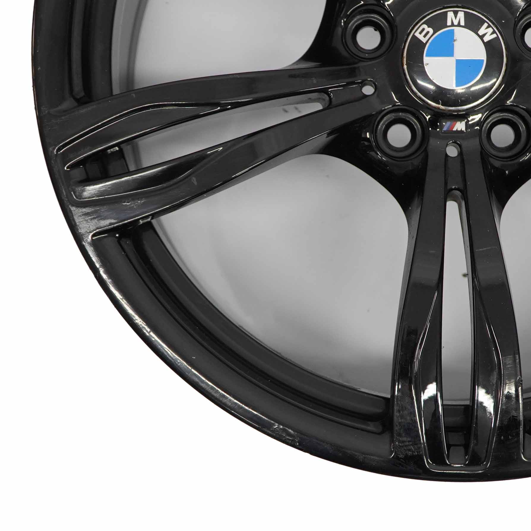 BMW F10 M5 Schwarz Leichtmetallfelge 20" M Doppelspeiche 343 9J ET:32 2283999