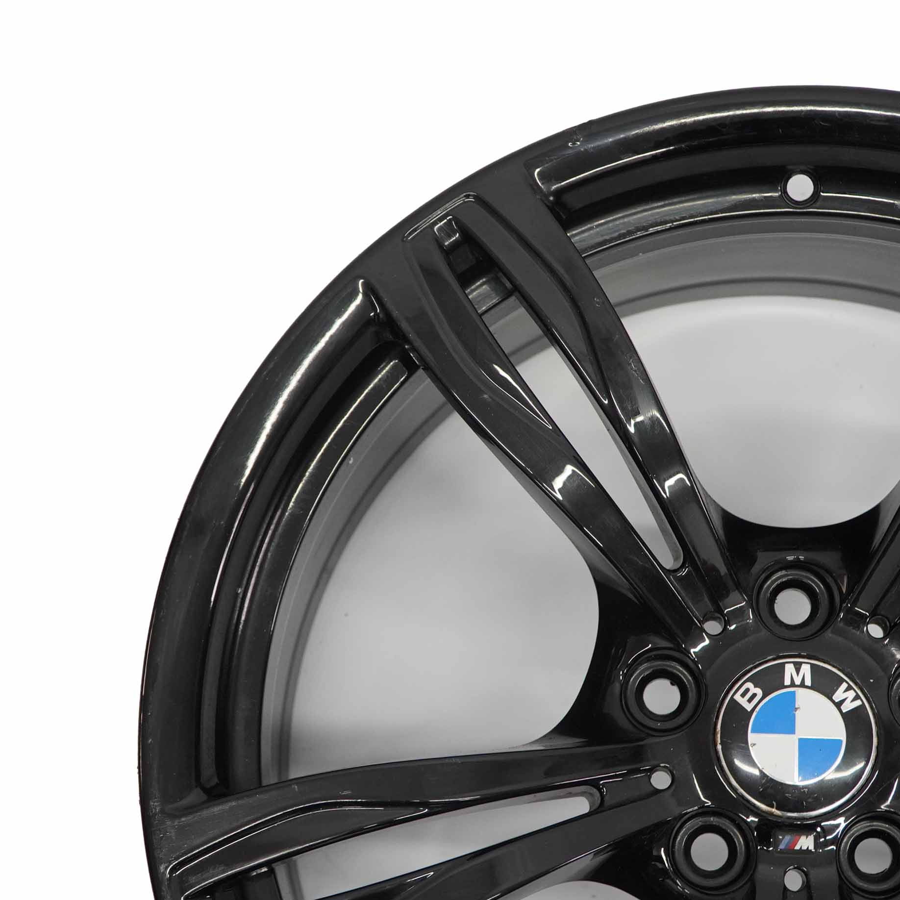 BMW F10 M5 Schwarz Leichtmetallfelge 20" M Doppelspeiche 343 9J ET:32 2283999