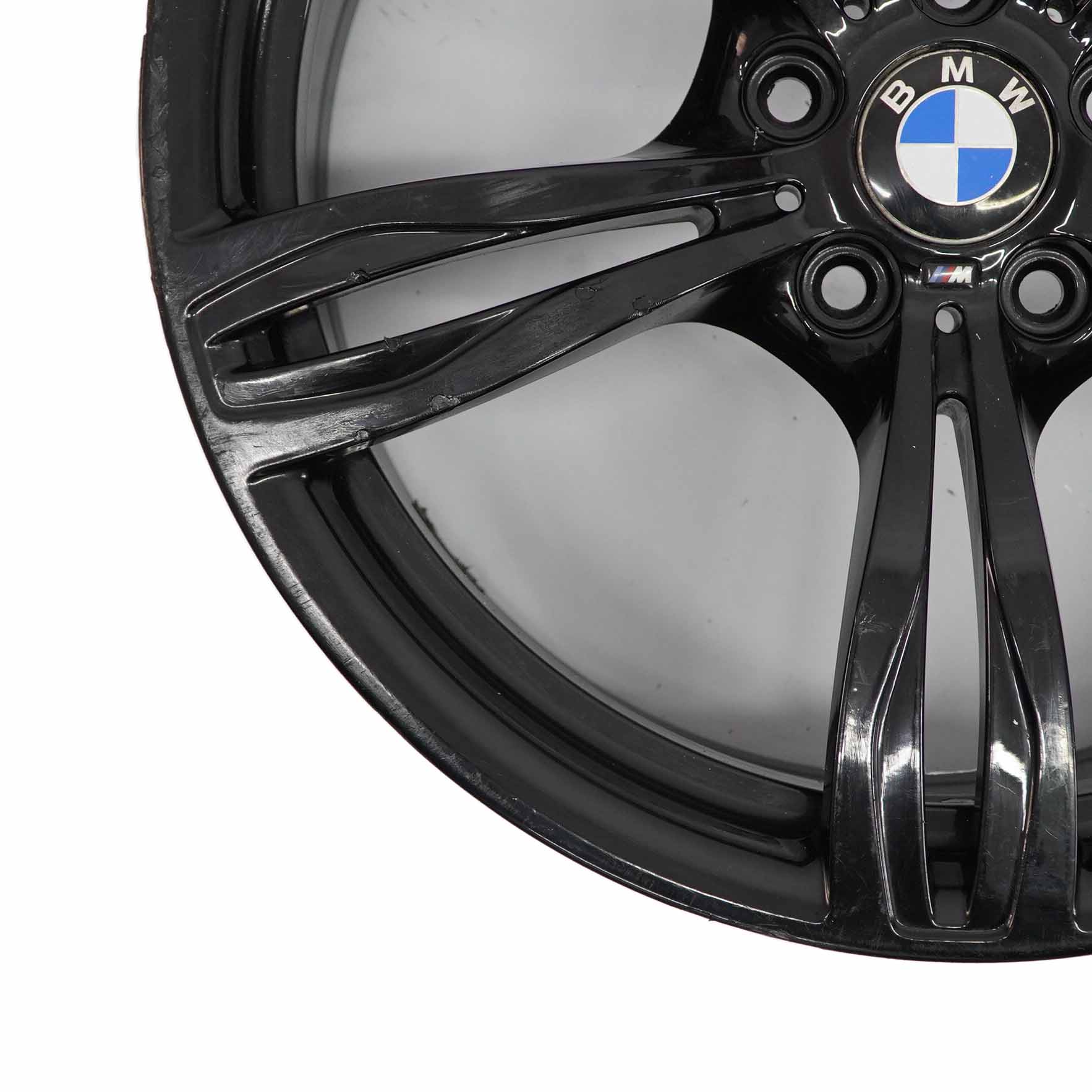 BMW F10 M5 Schwarz Leichtmetallfelge 20" M Doppelspeiche 343 9J ET:32 2283999