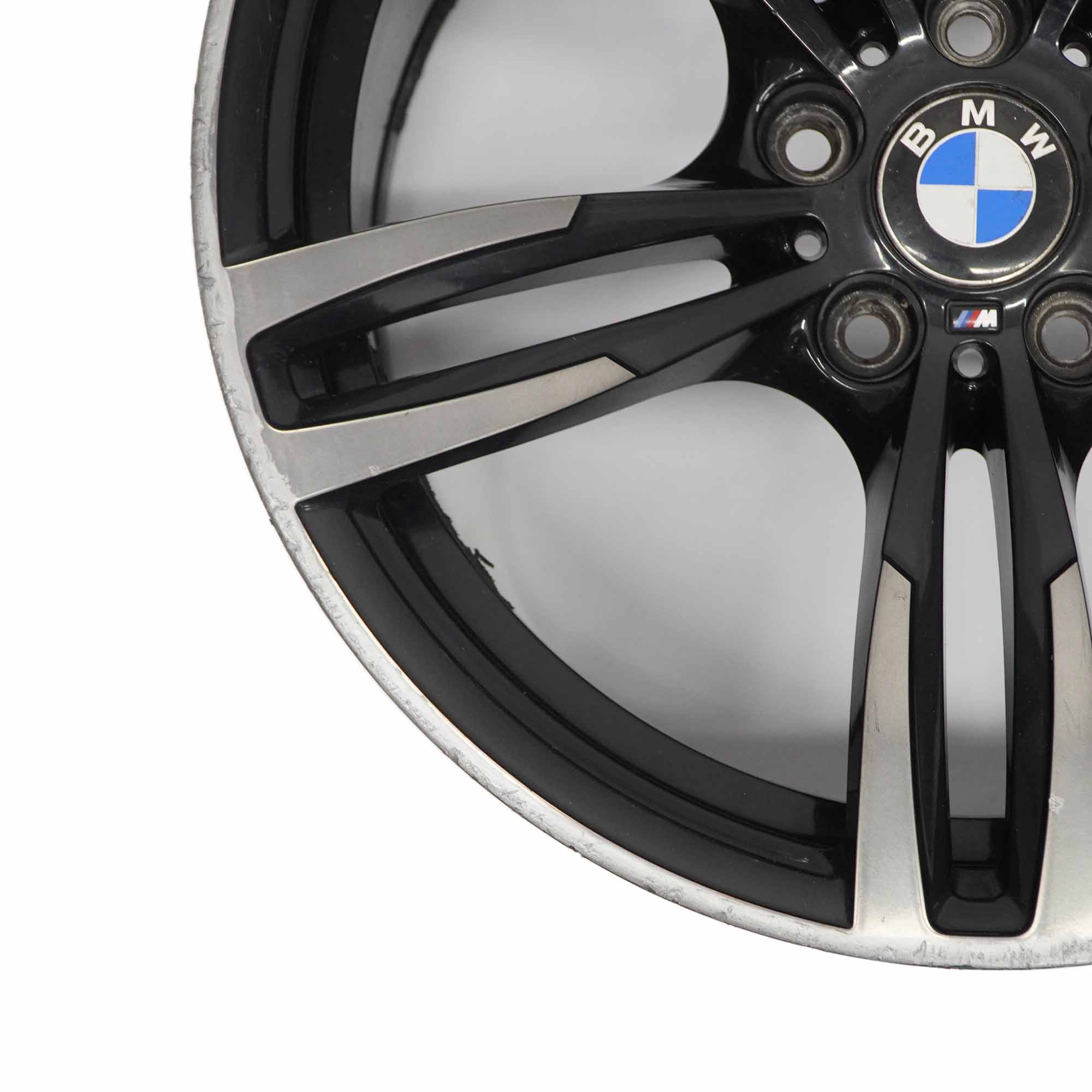 BMW F87 M2 F80 M3 F82 M4 Rear Wheel Alloy Rim 19" 10J ET:40 M Double Spoke 437